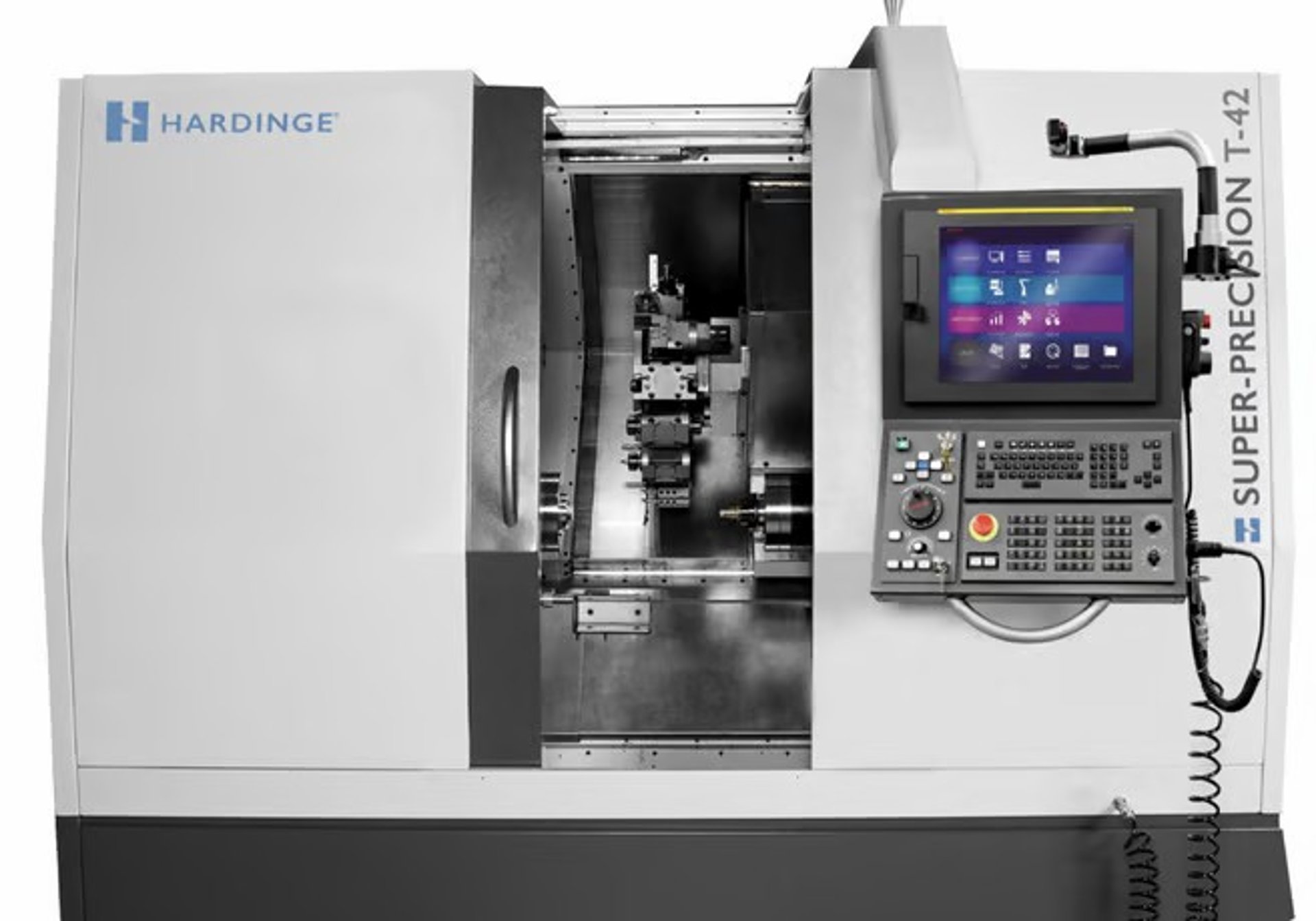 A machine that is inside of a building
