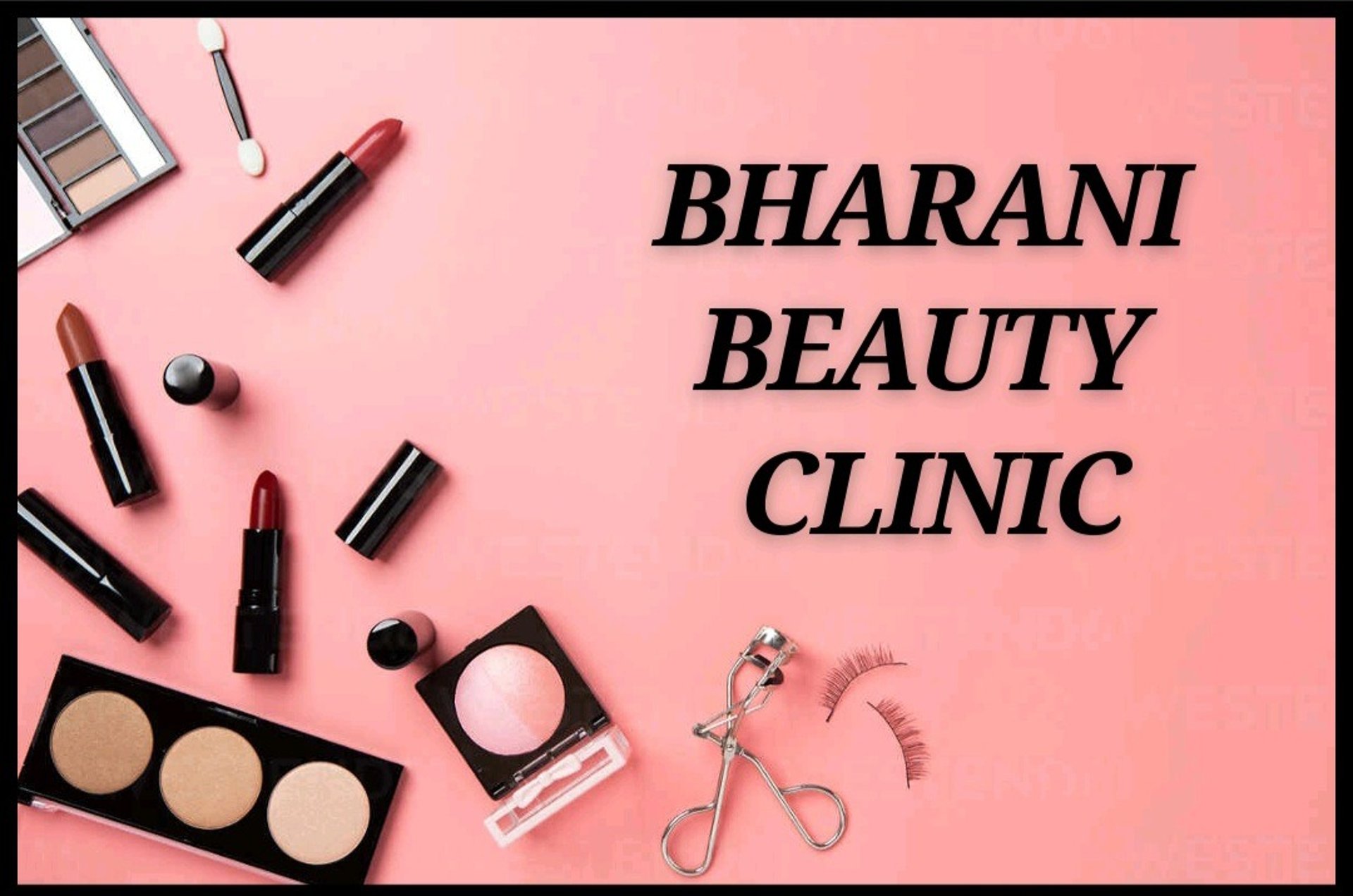 black makeup palette