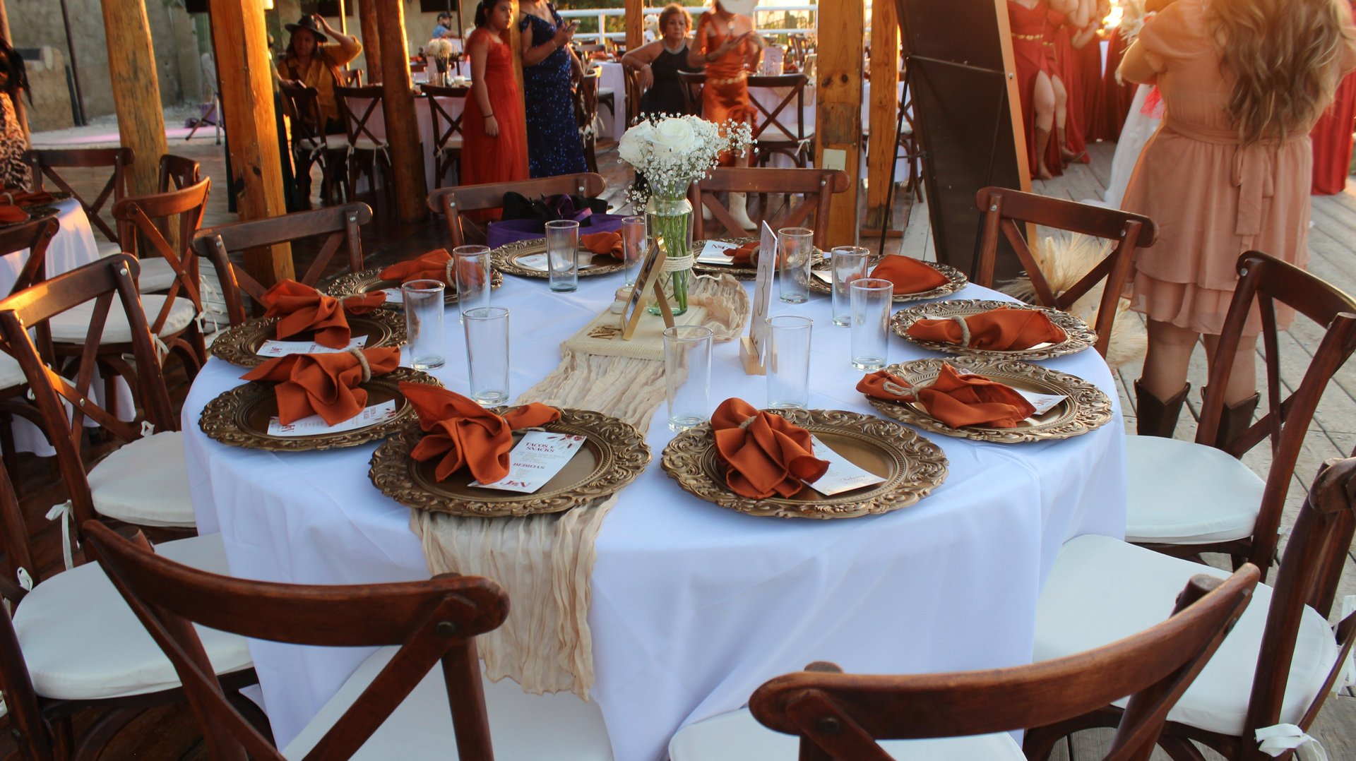 woman wearing yellow long-sleeved dress under white clouds and blue sky during daytime