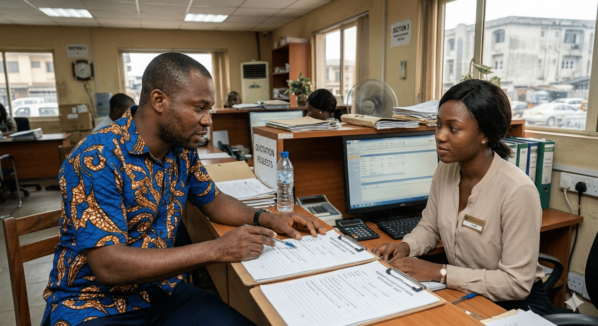 gray computer monitor
