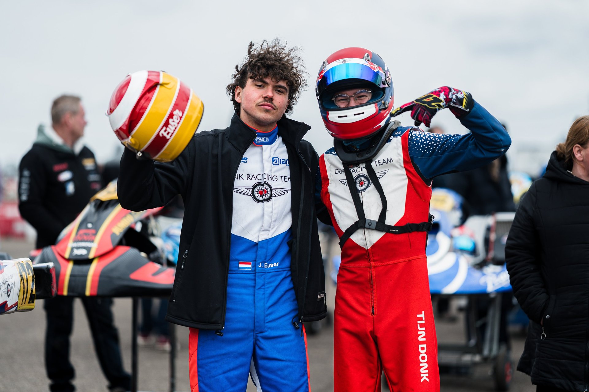 woman wearing yellow long-sleeved dress under white clouds and blue sky during daytime