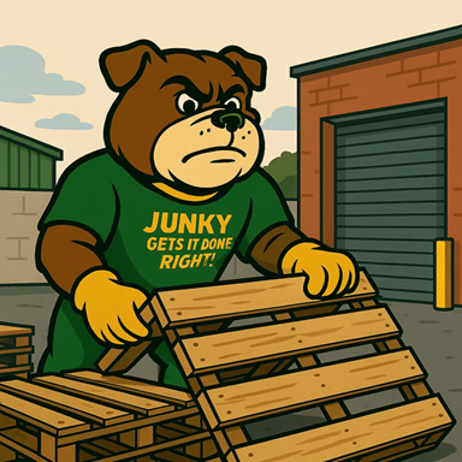 an abstract photo of a curved building with a blue sky in the background