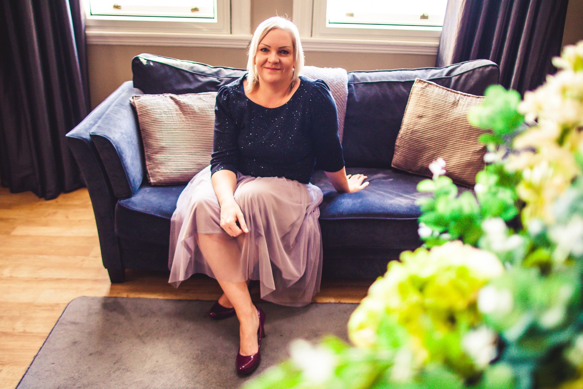 black and white bed linen