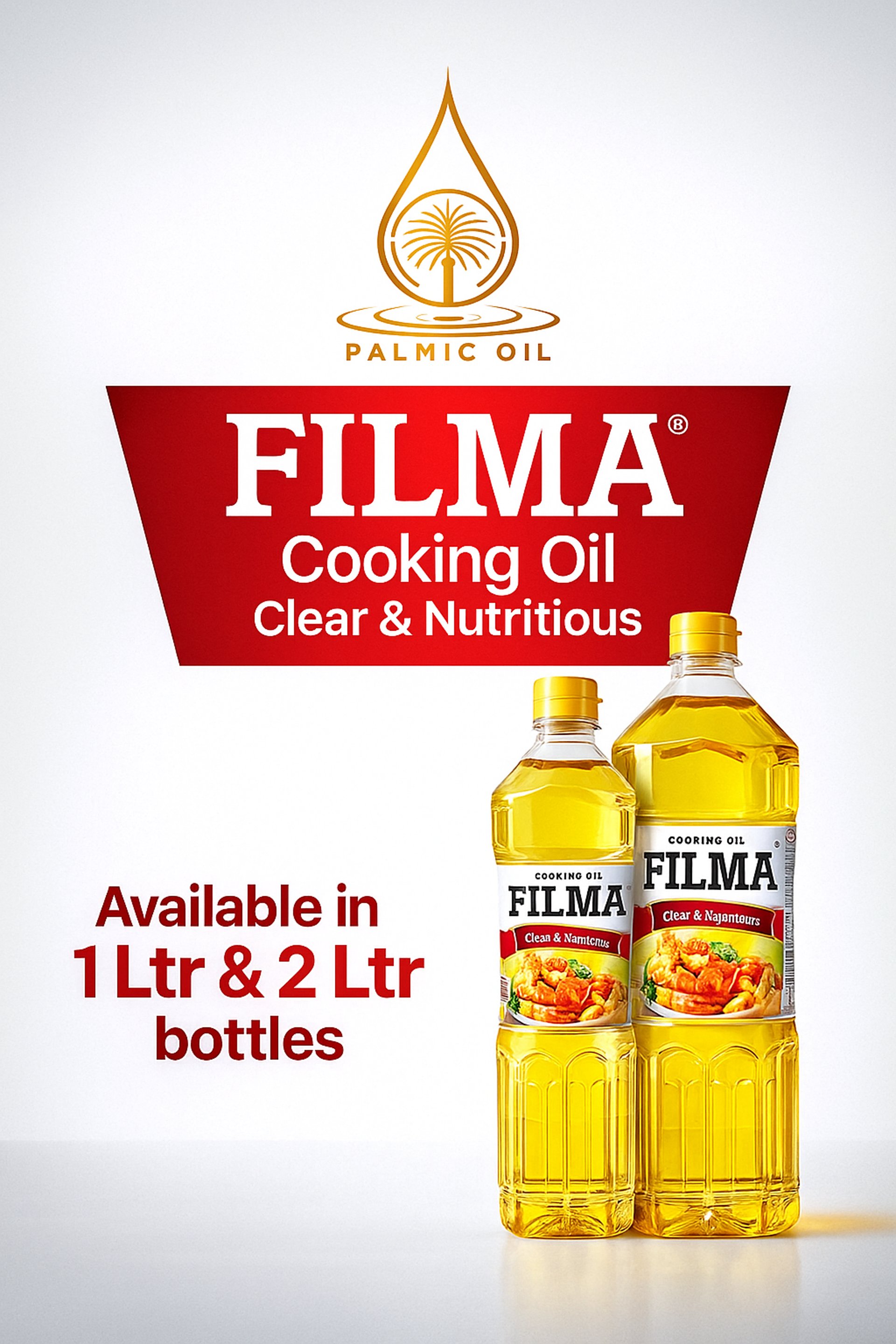 a dirt road surrounded by palm trees on a sunny day