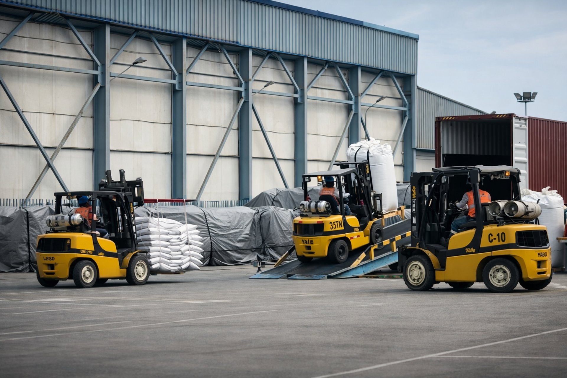 montacargas alquiler yale