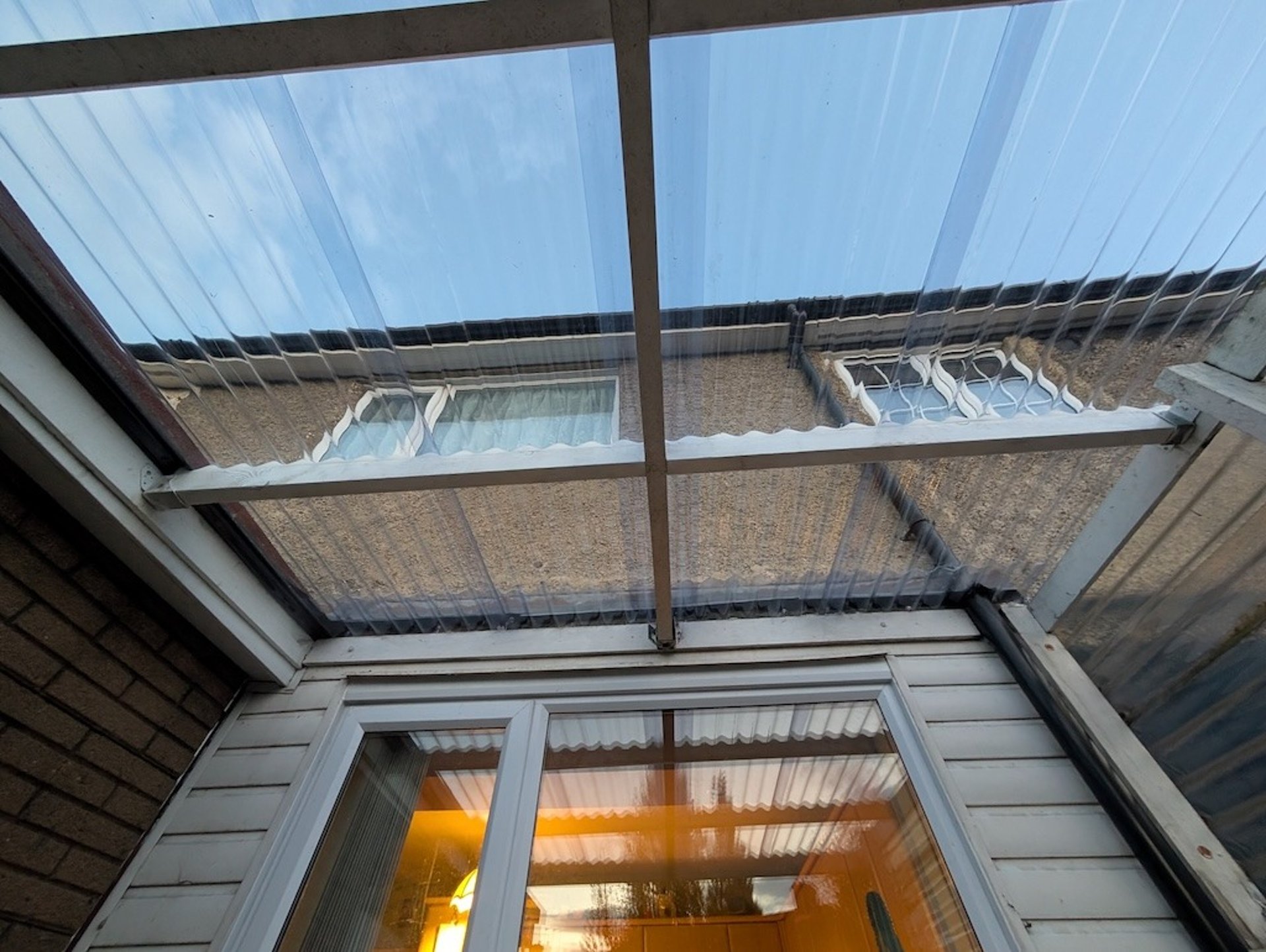 blue and orange color illustration