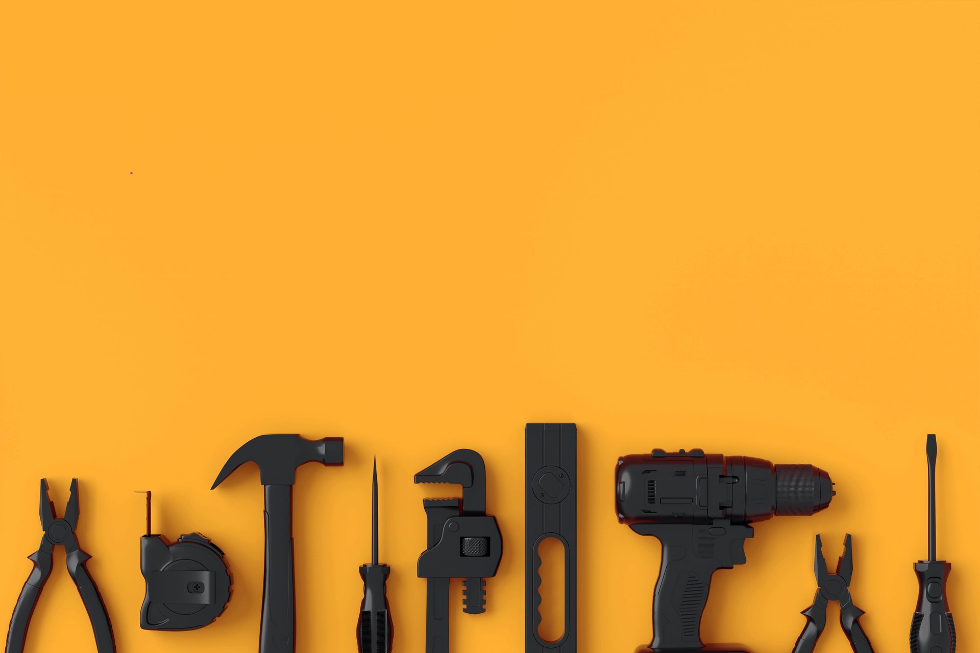 blue and orange color illustration