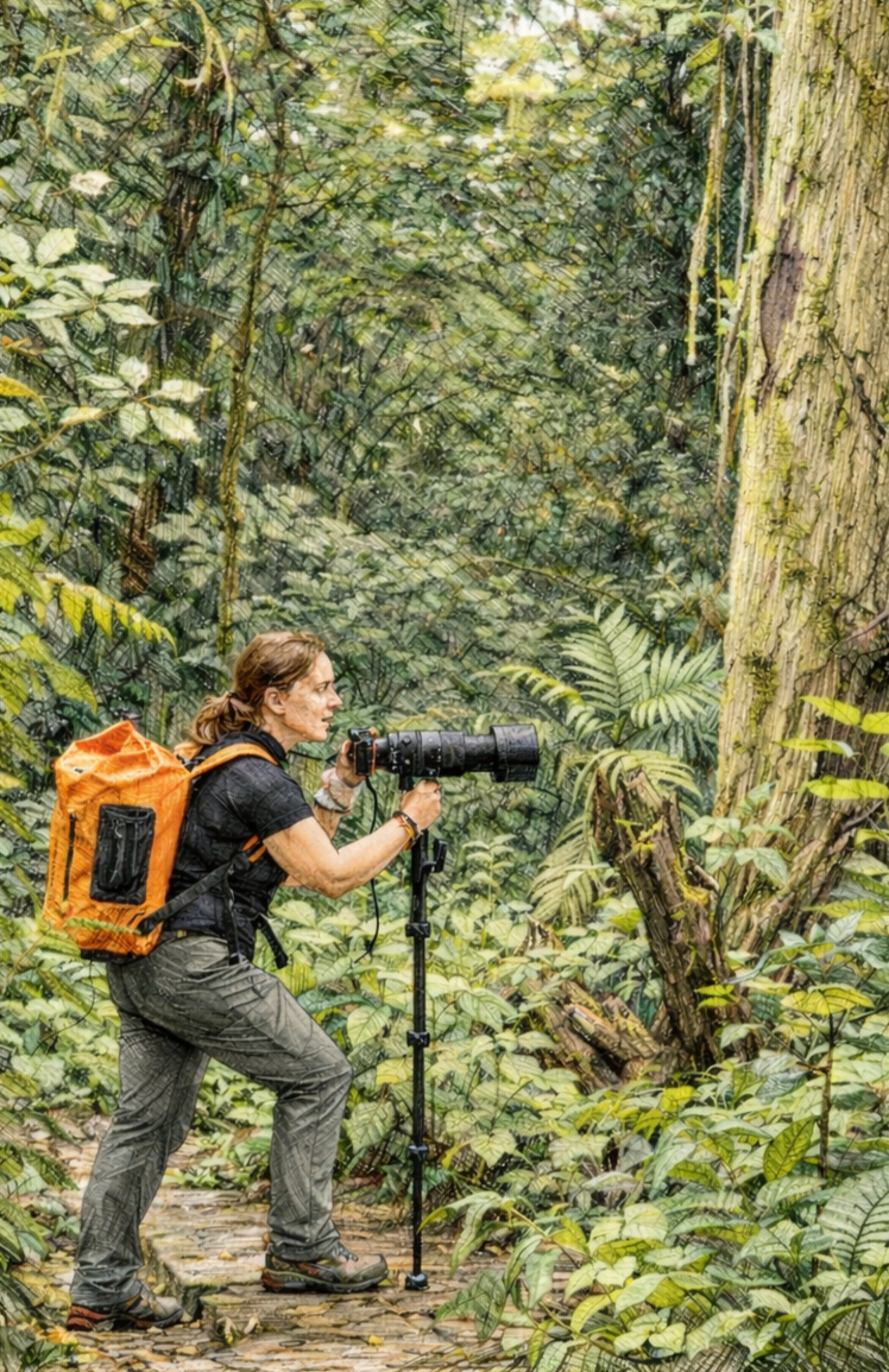 woman wearing yellow long-sleeved dress under white clouds and blue sky during daytime