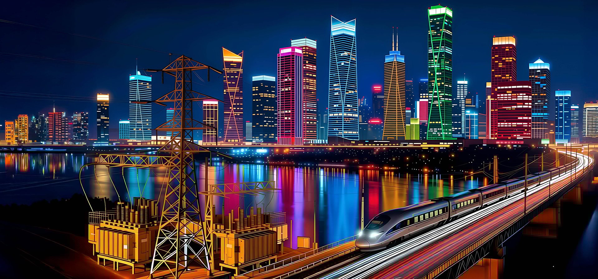 silhouette of electric post during sunset