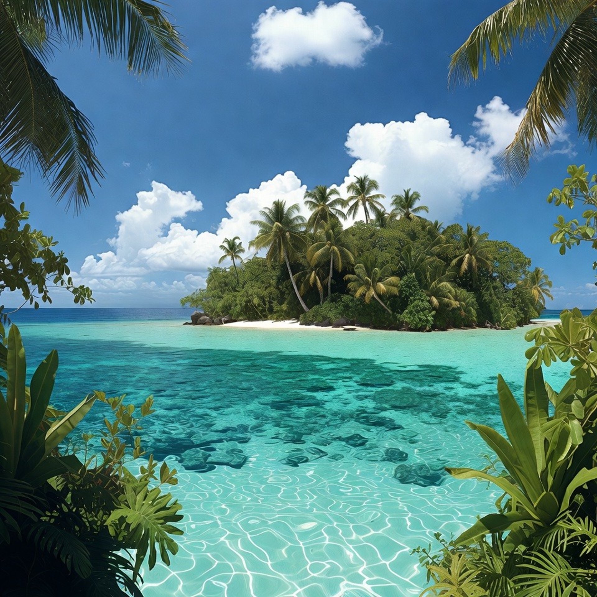 The vessel building's intricate honeycomb design is shown.