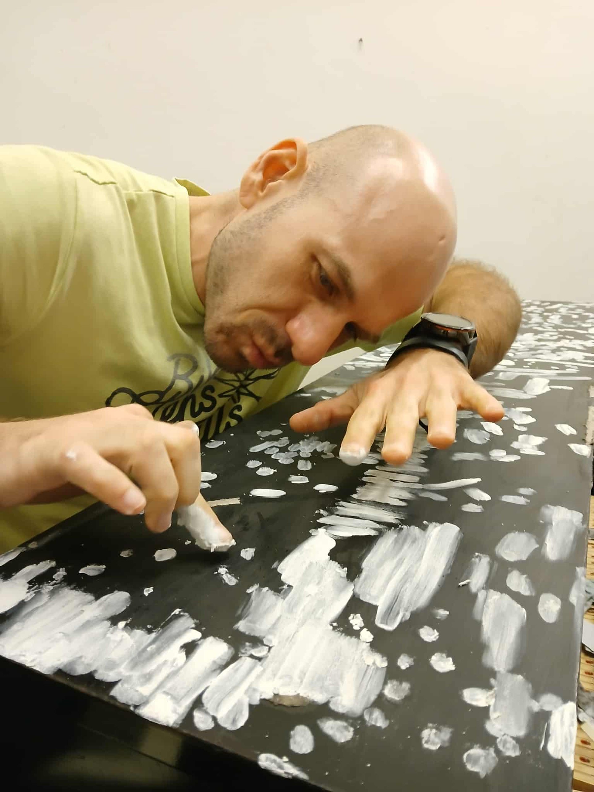 woman wearing yellow long-sleeved dress under white clouds and blue sky during daytime