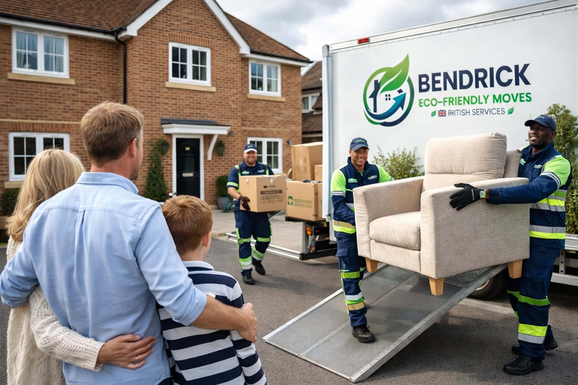 black and brown leather padded tub sofa