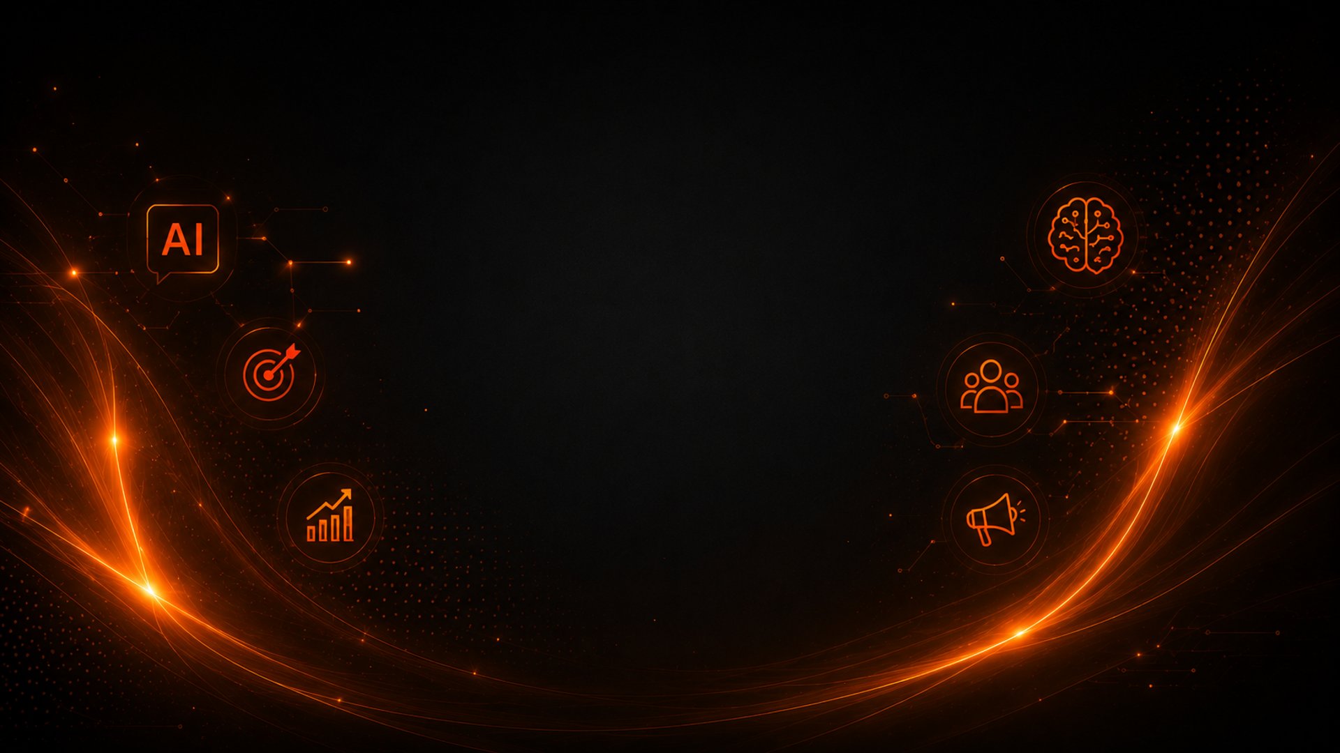 a black background with a pattern of dots
