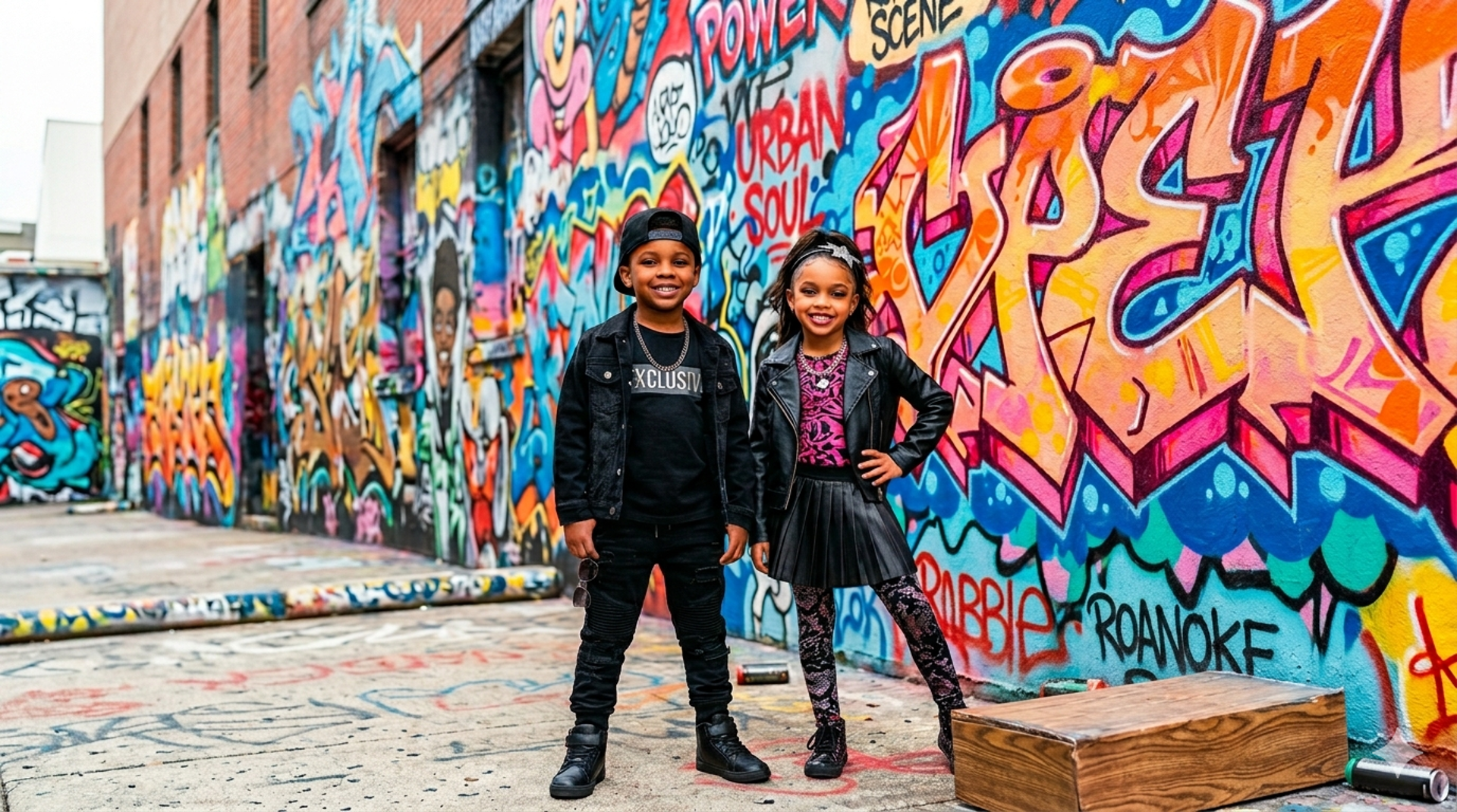 Designer name brand clothing for young kids