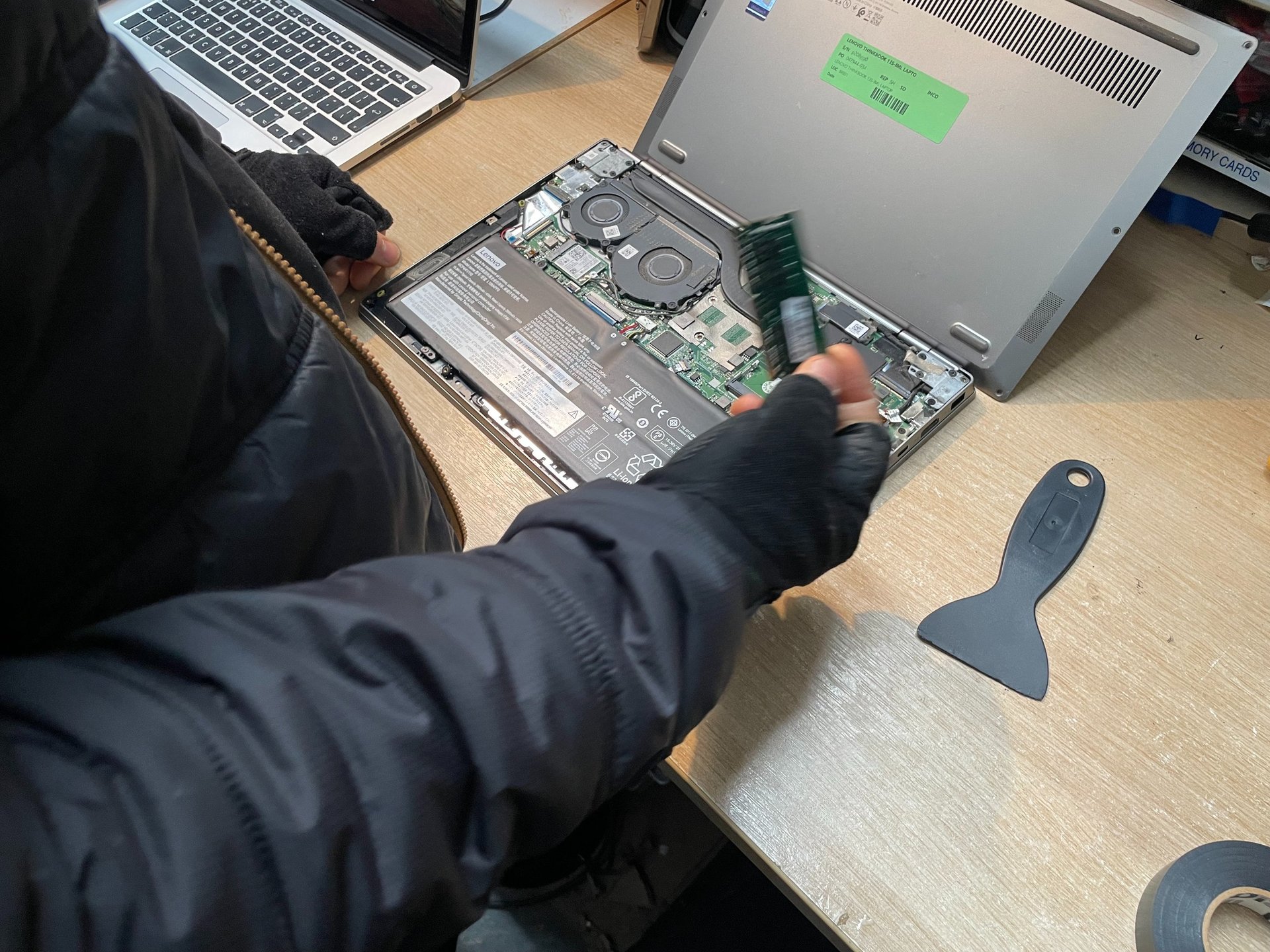 a pile of assorted electronic components sitting on top of each other