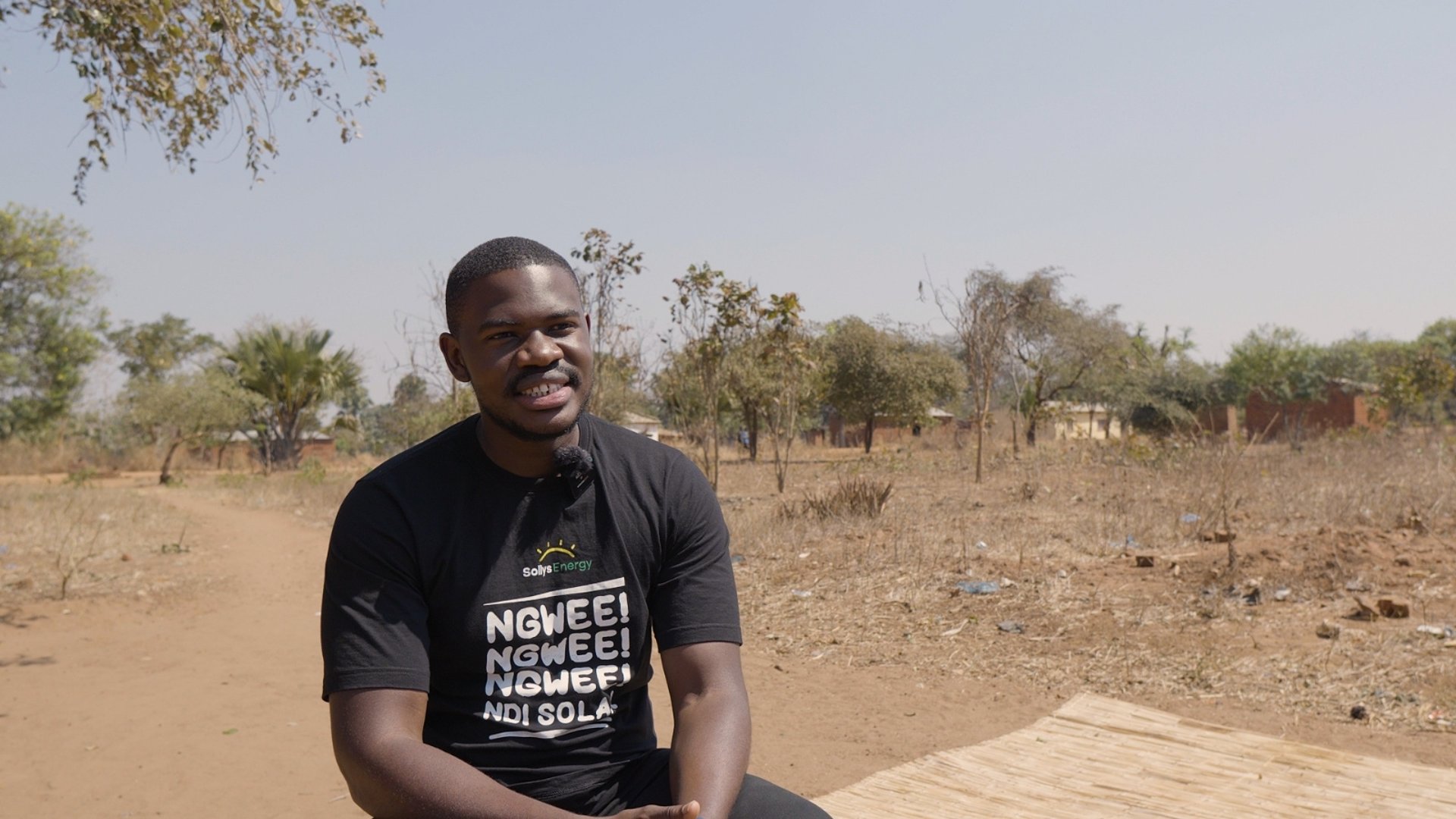 Hero still from P.O.V short film featuring Sadiya Ismail, with Daniel da Trindade as Assistant Director.