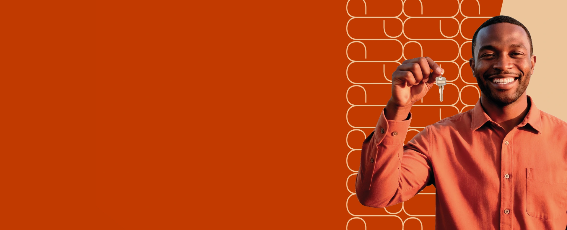 an abstract photo of a curved building with a blue sky in the background