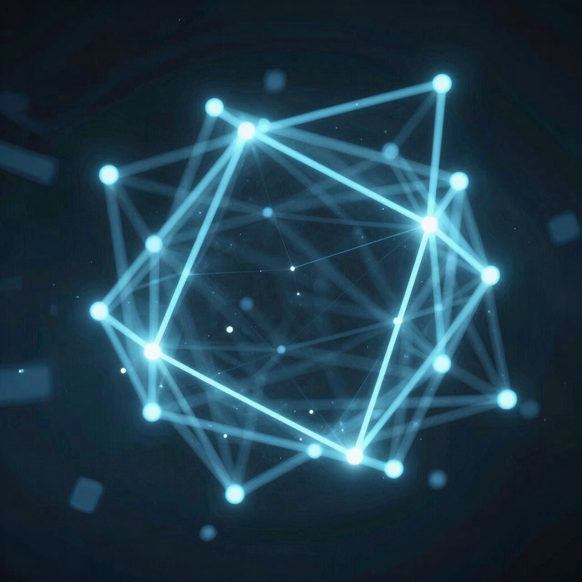 an abstract photo of a curved building with a blue sky in the background