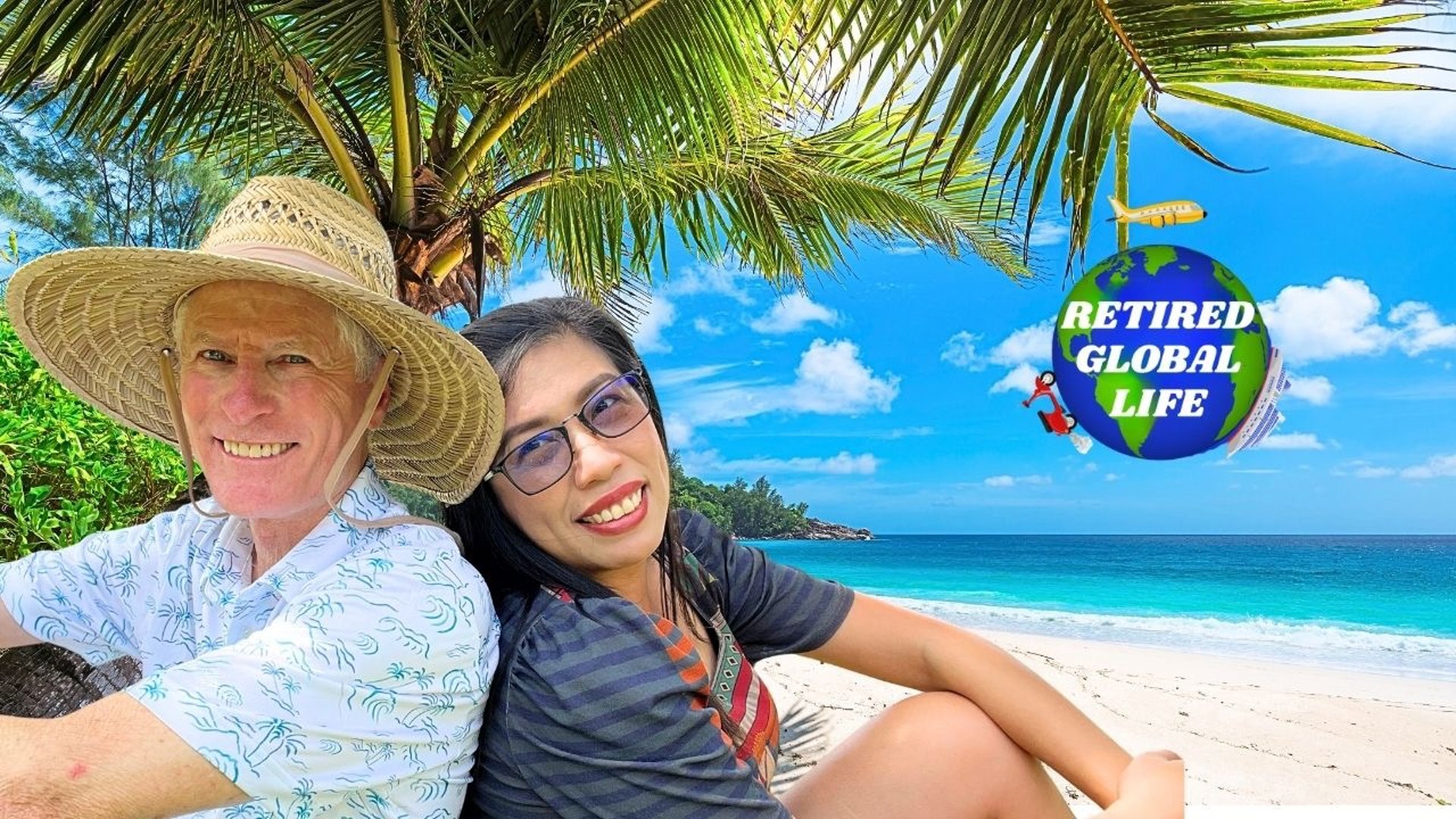 Randy Hicks from Retired Global Life with his Thai wife, Joy.