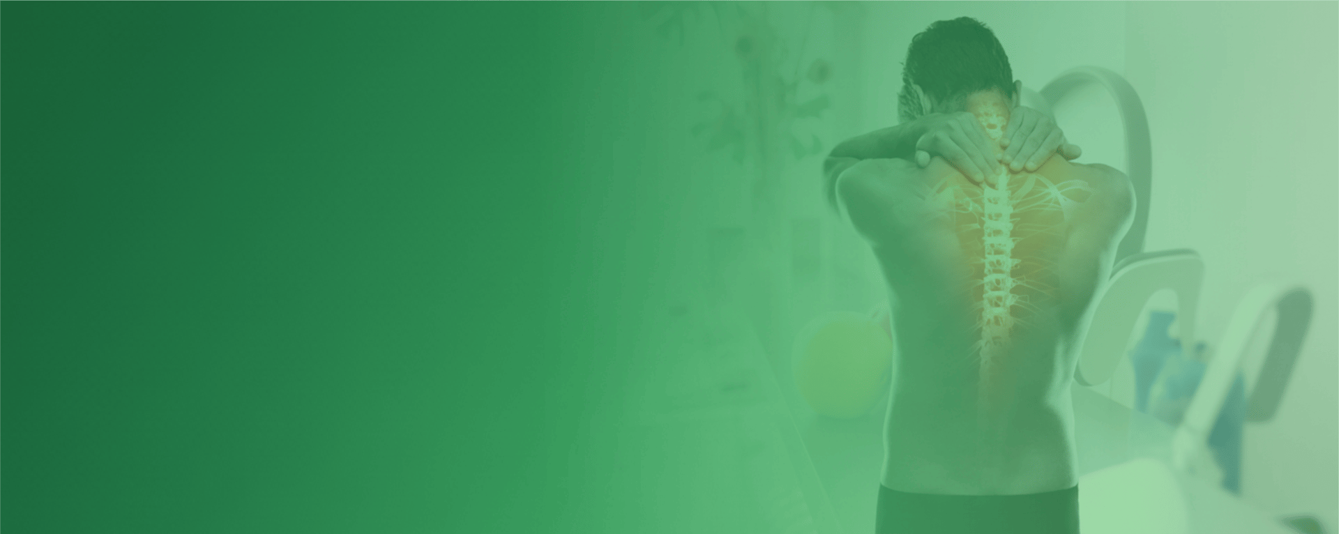 Foco na reabilitação da coluna vertebral para alívio de dor e recuperação de funções.