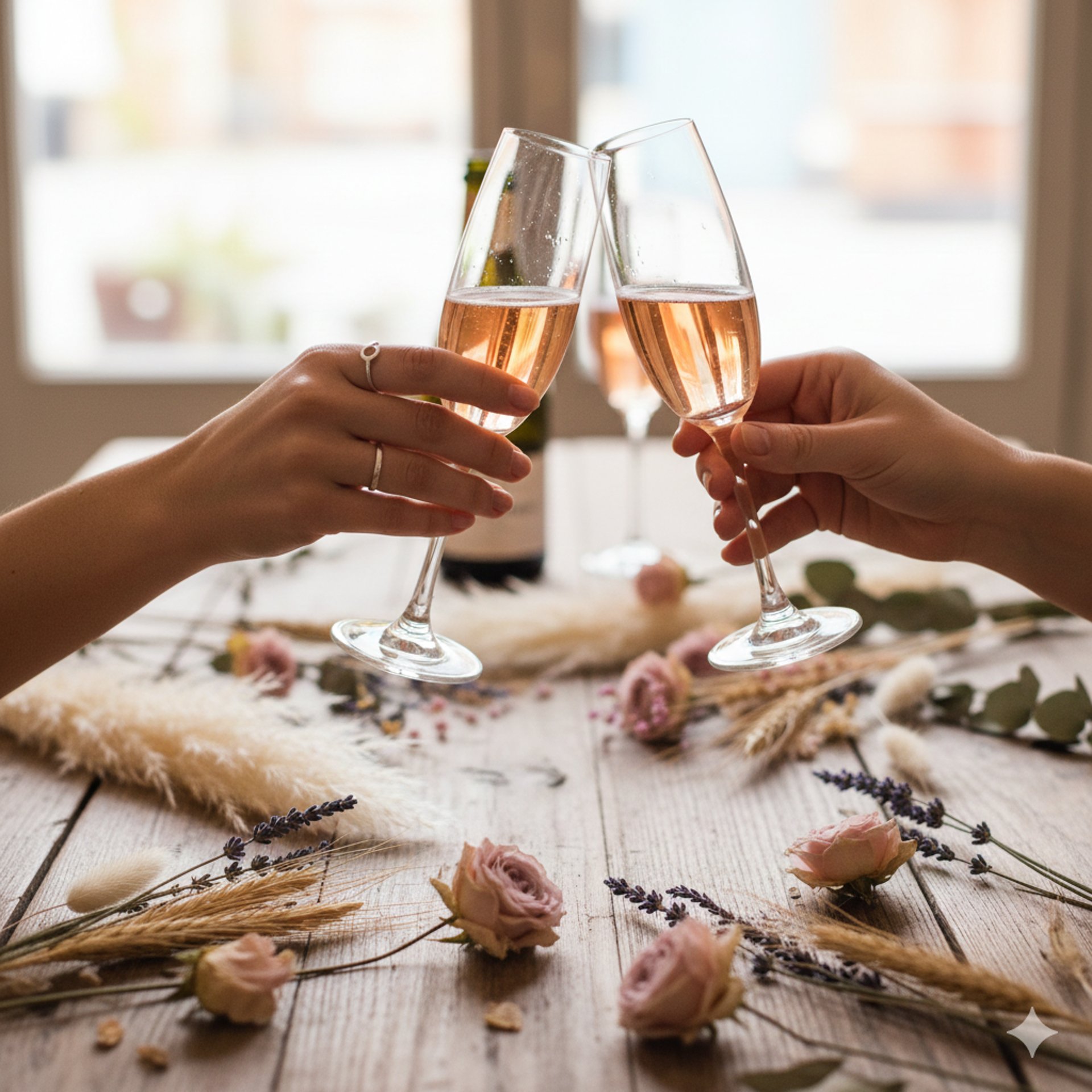a bunch of dried flowers are wrapped in brown paper