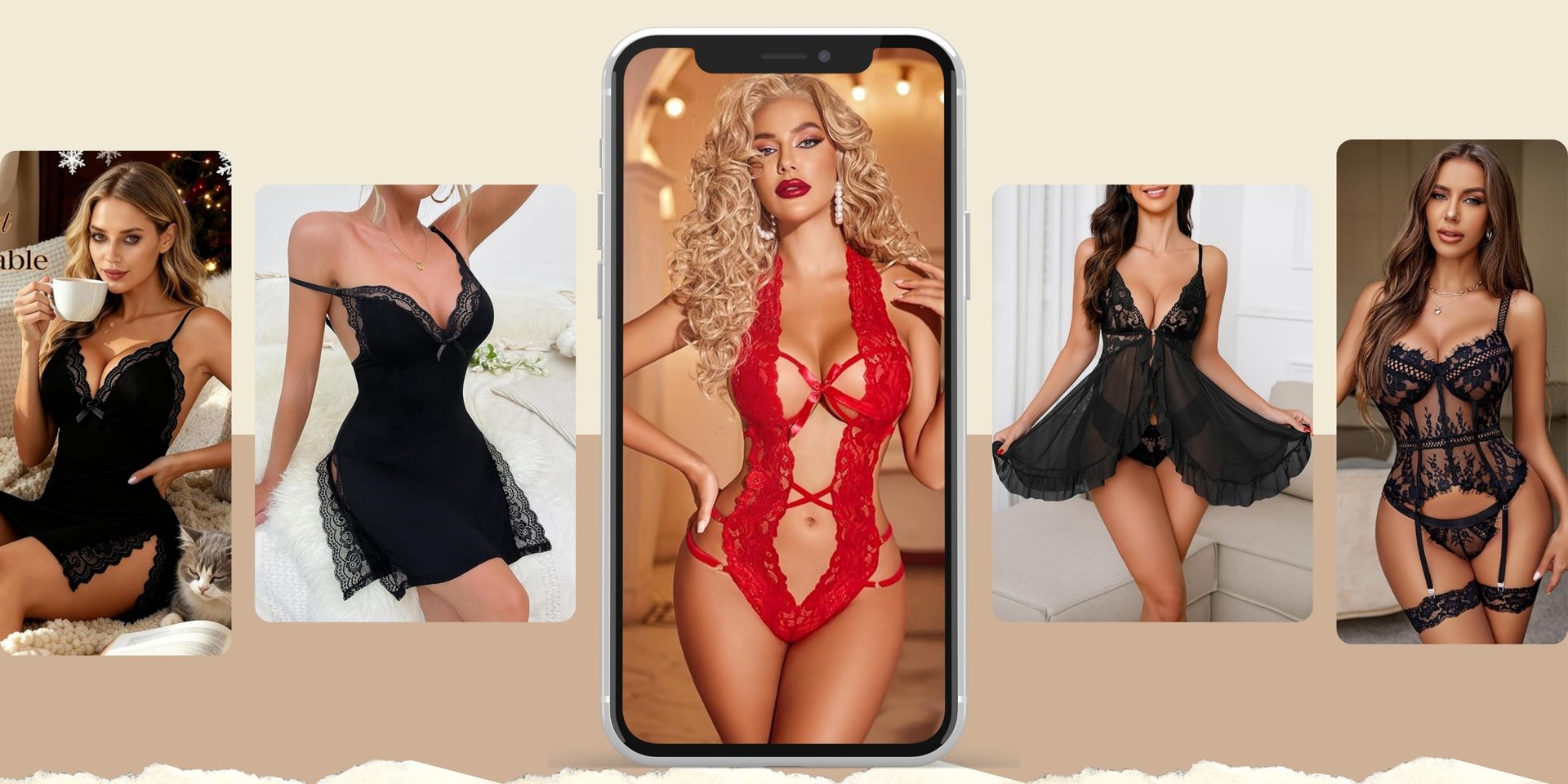 a purple background with a basket of items and a target