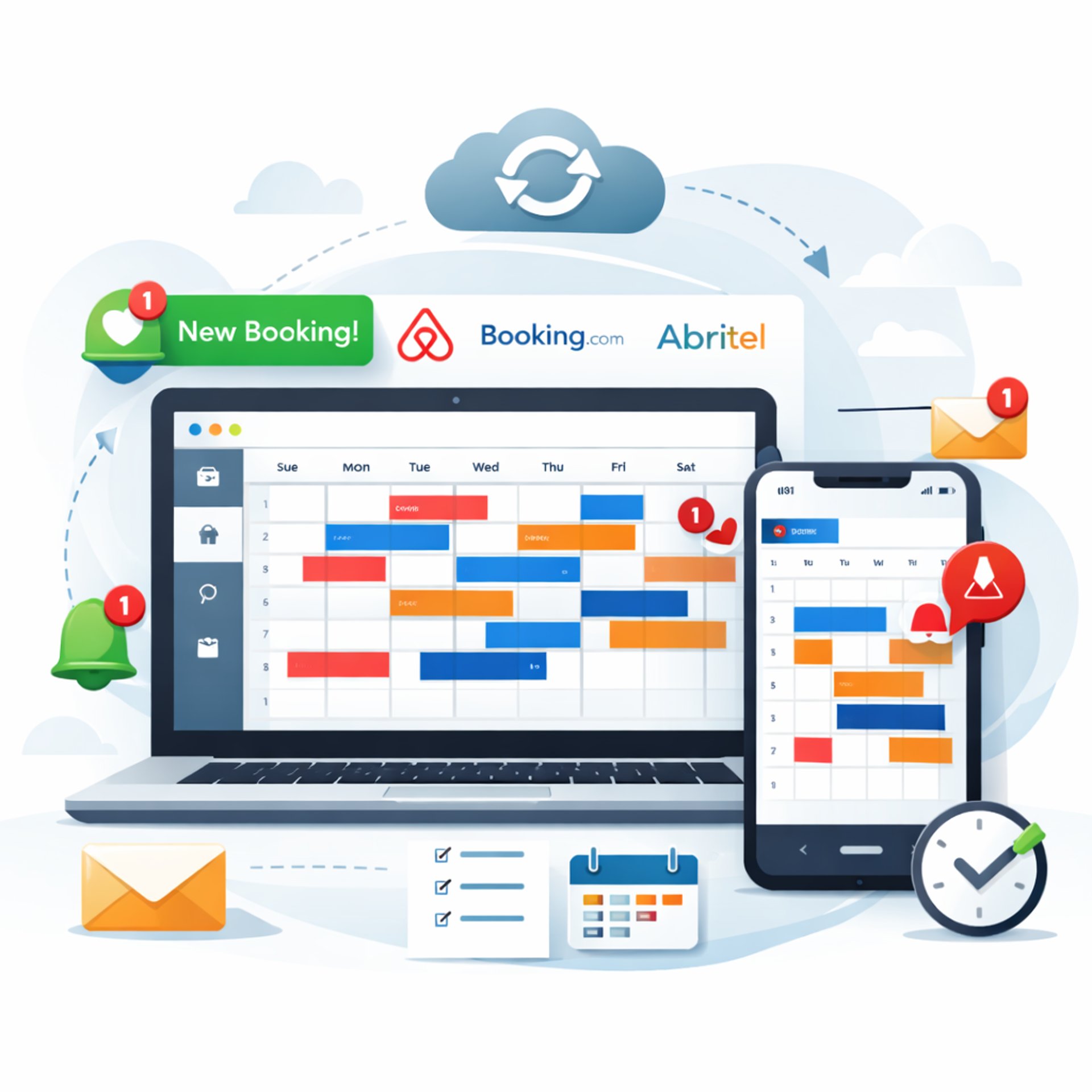 an abstract photo of a curved building with a blue sky in the background