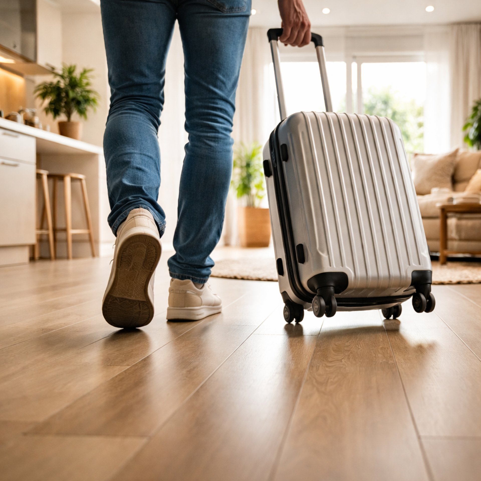 an abstract photo of a curved building with a blue sky in the background