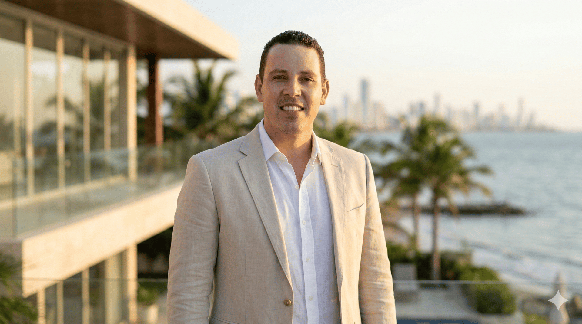 Carlos Assies in Caragena Colombia for Real Estate