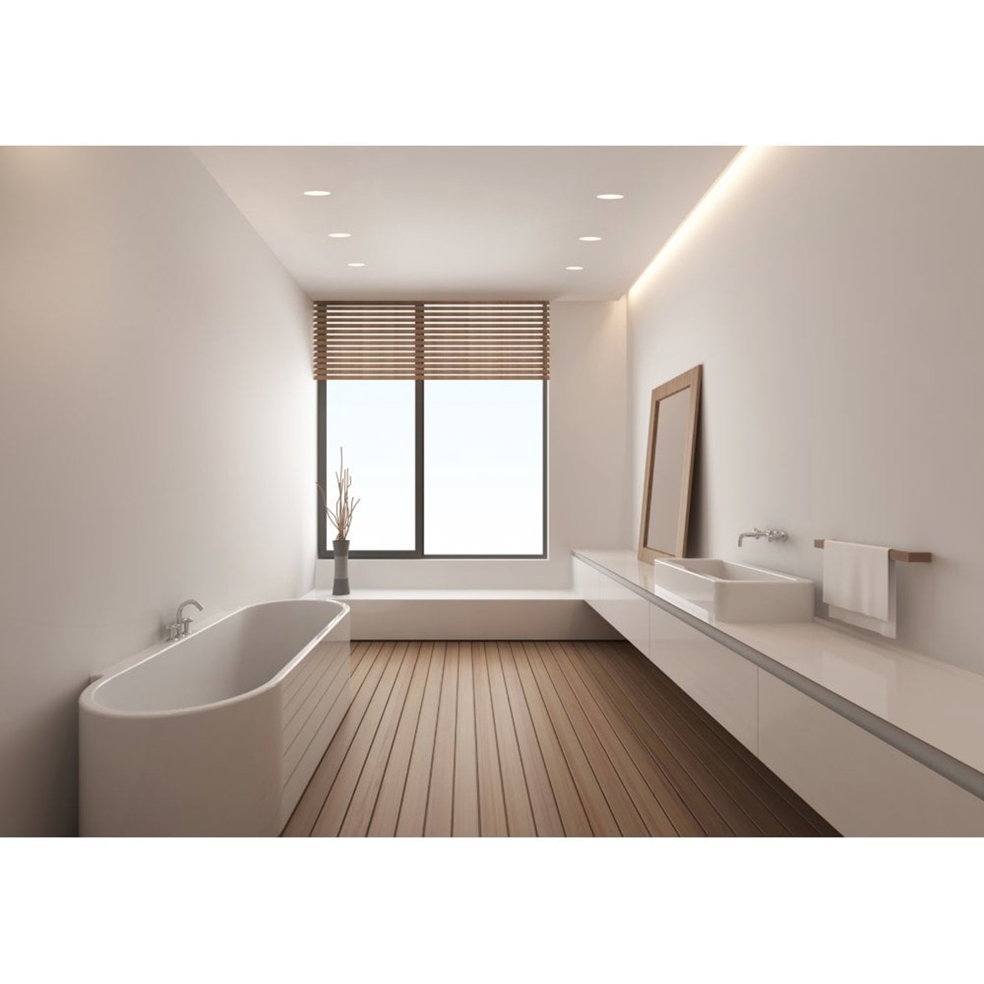 an abstract photo of a curved building with a blue sky in the background