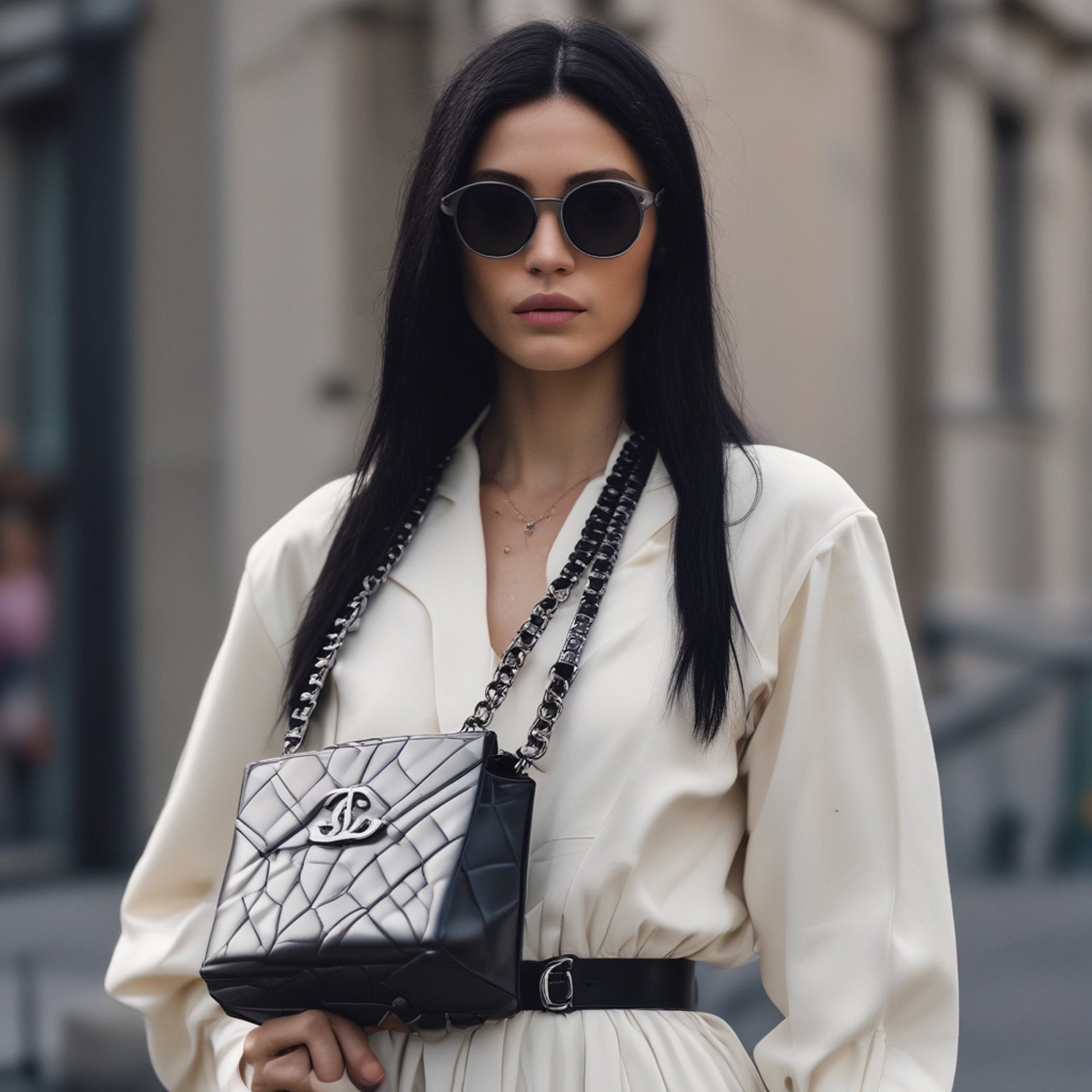 black and white bed linen