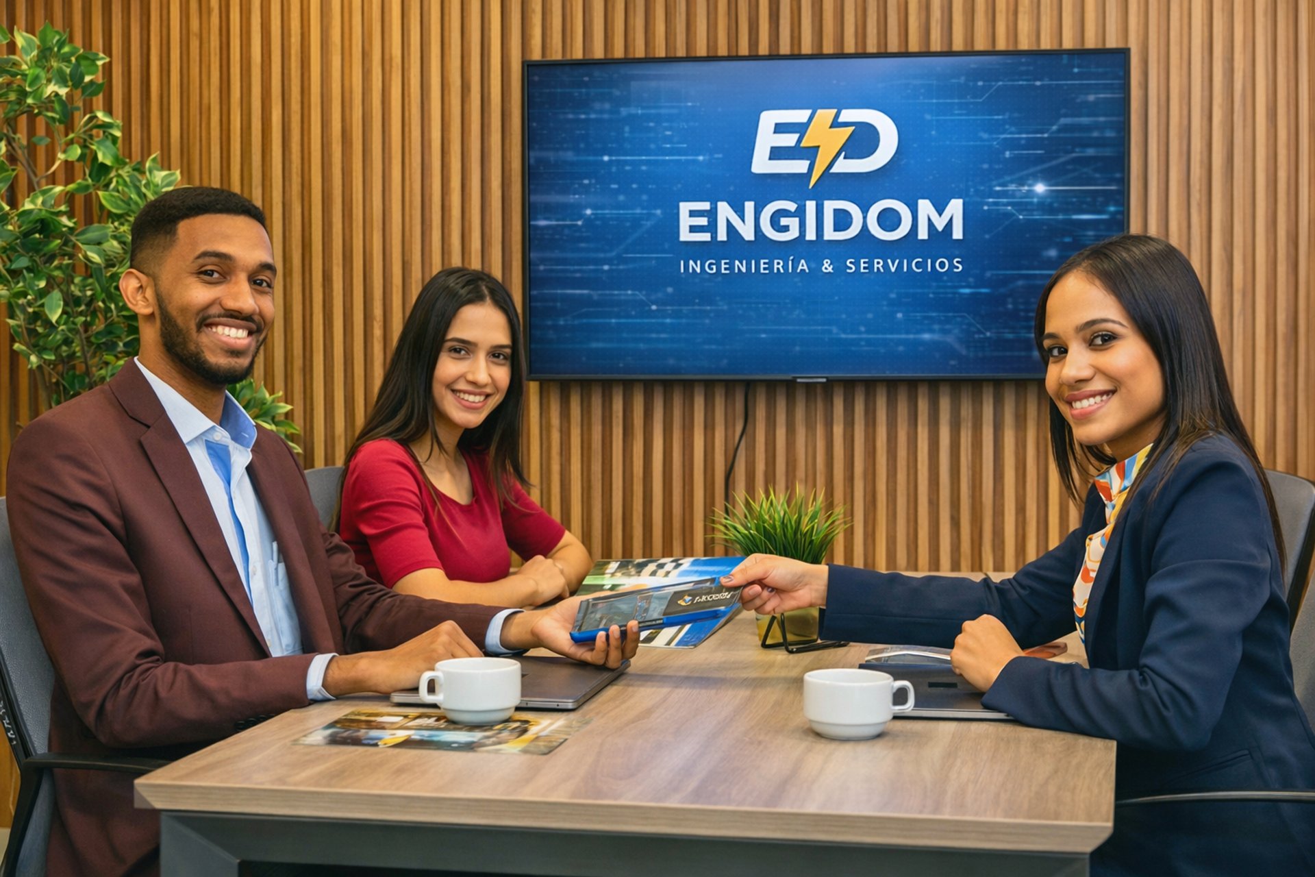 seven construction workers standing on white field
