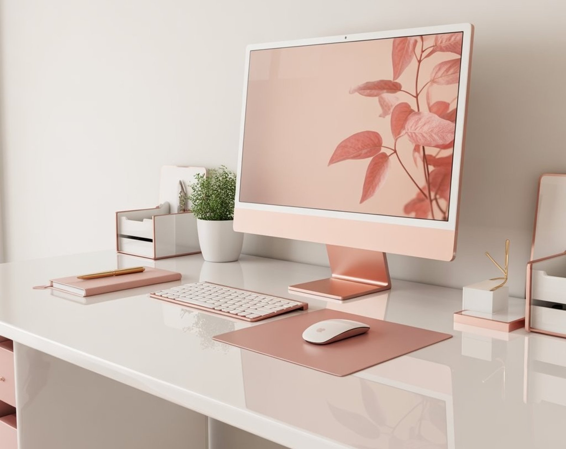 gray computer monitor