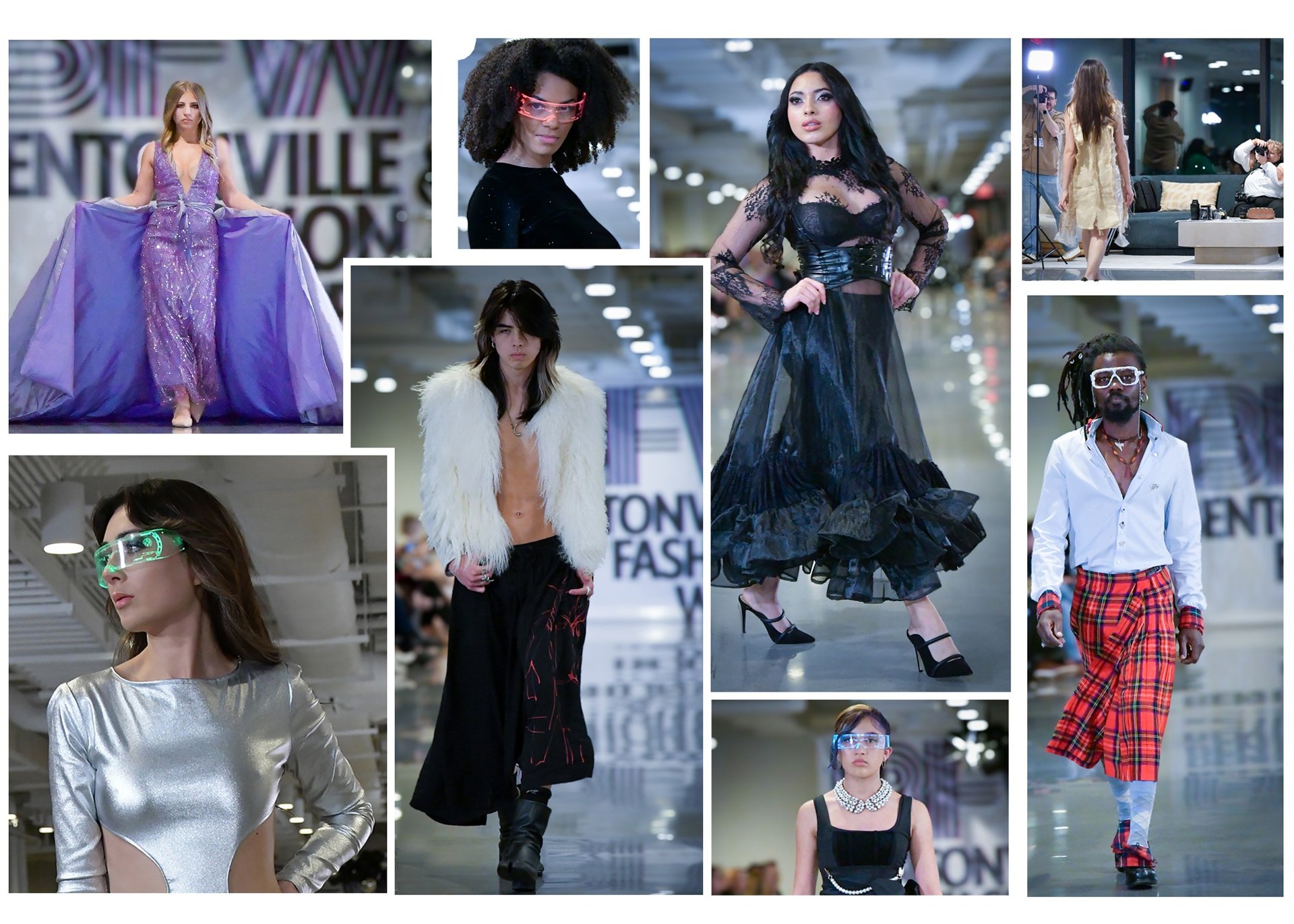 people fashion show on stage