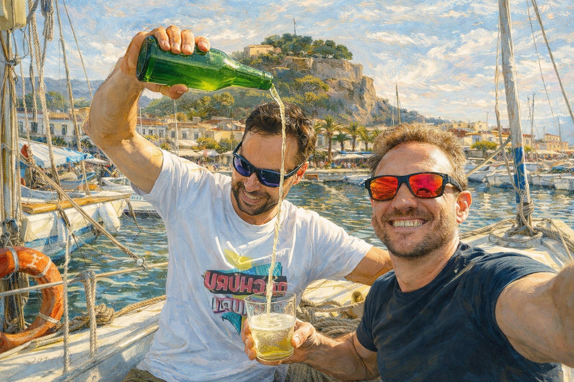 couple wearing silver-colored rings