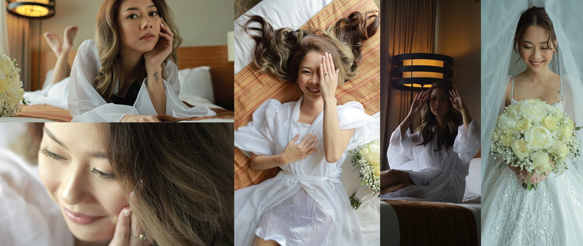 black and white bed linen