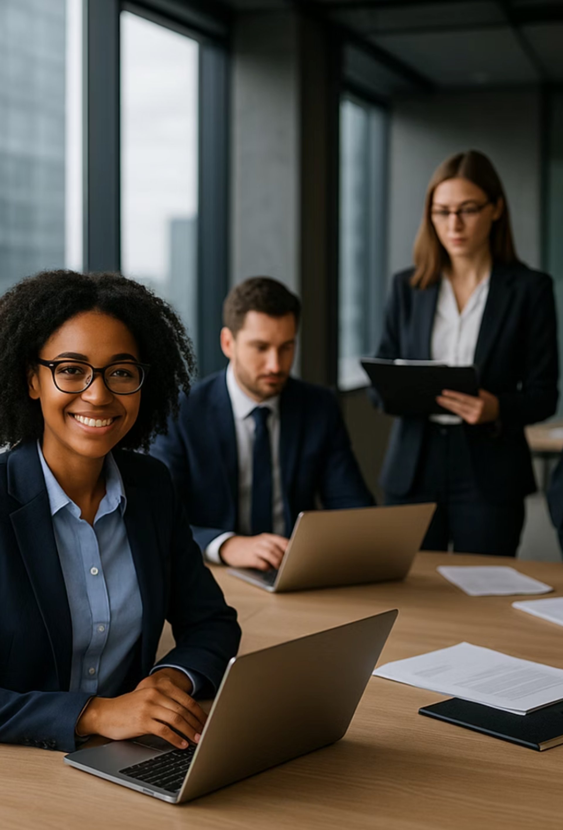 black and brown leather padded tub sofa
