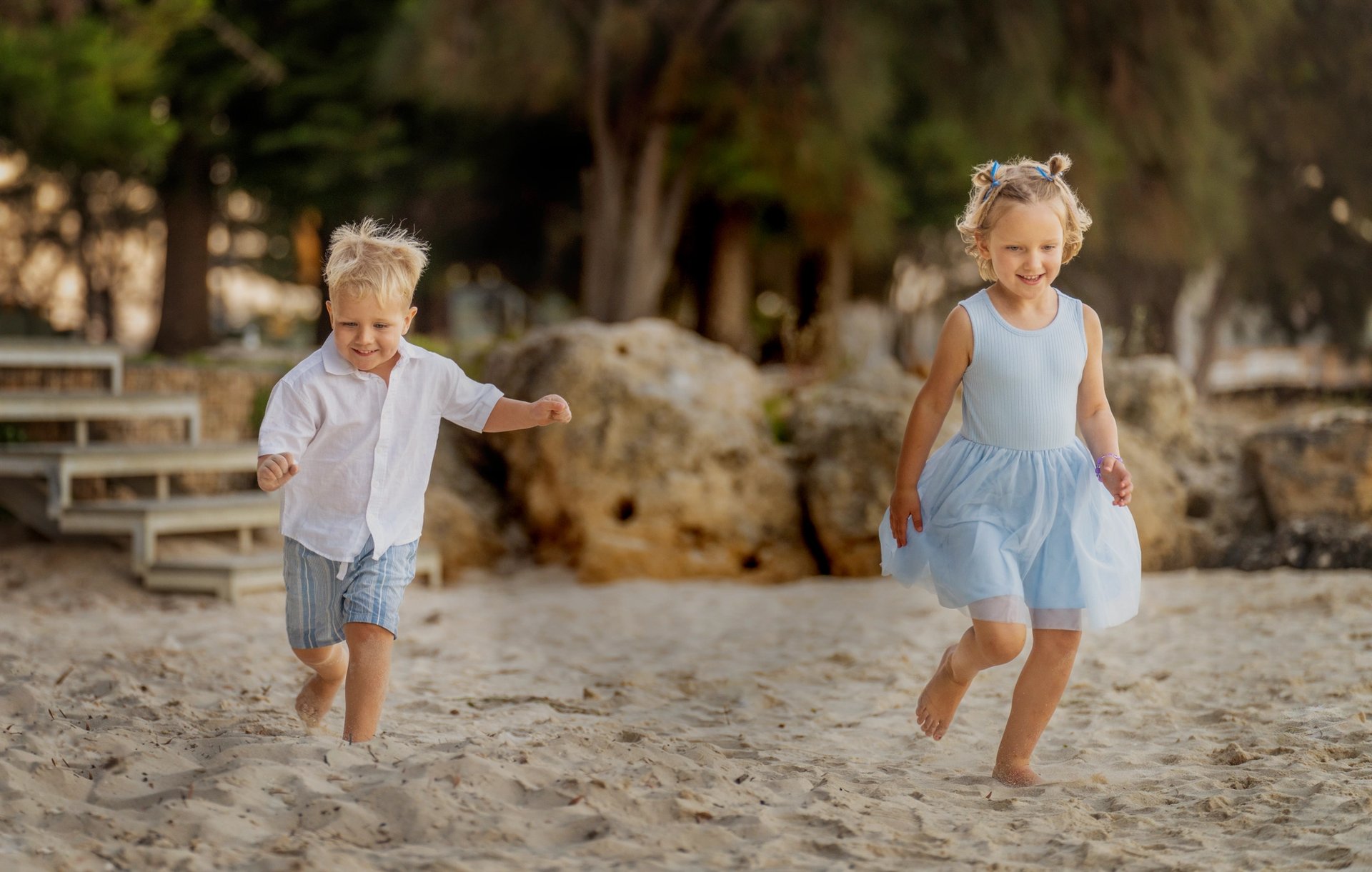 Kids playing by the Swan River photo Fisher Photography Perth