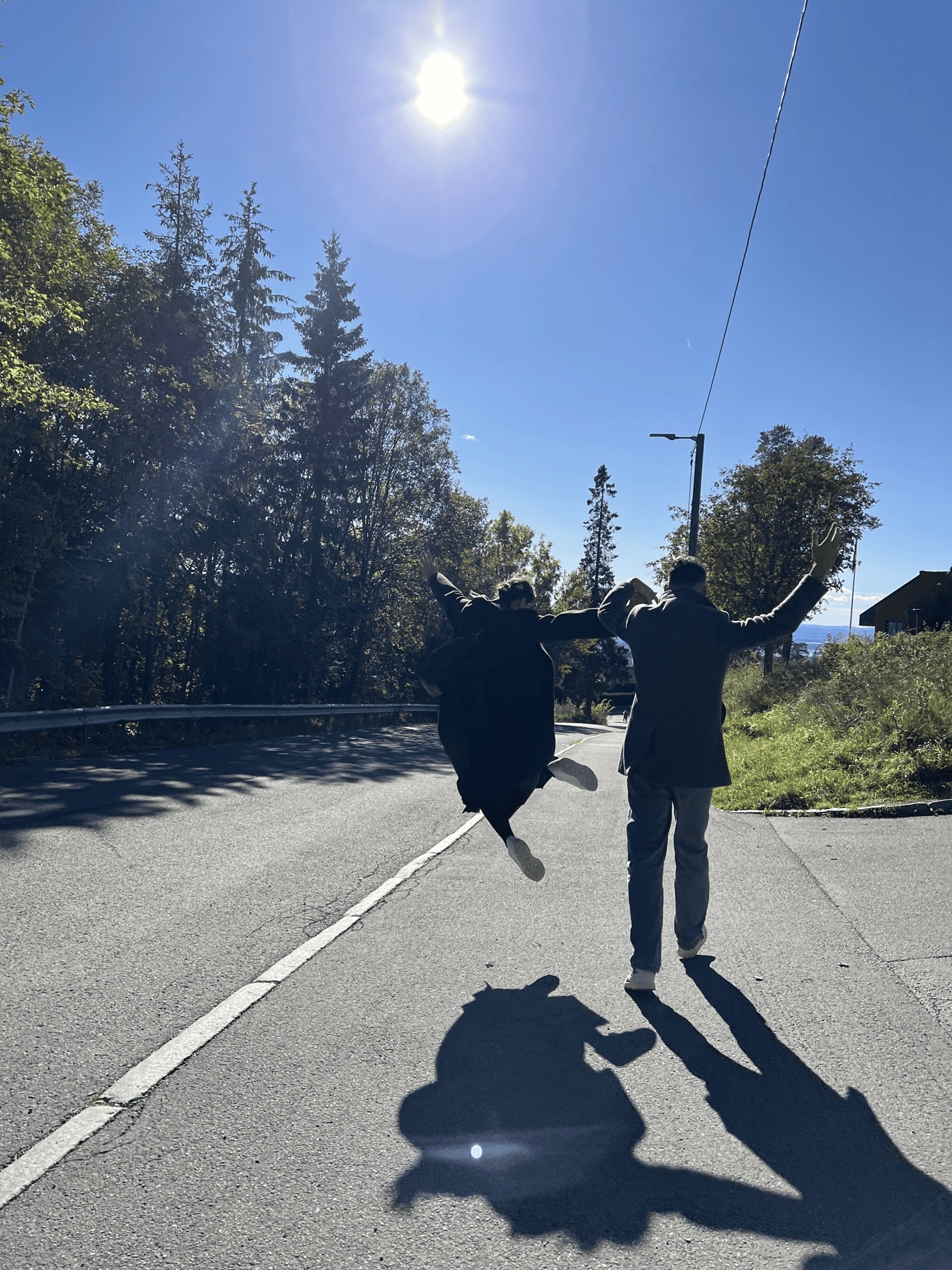 couple wearing silver-colored rings