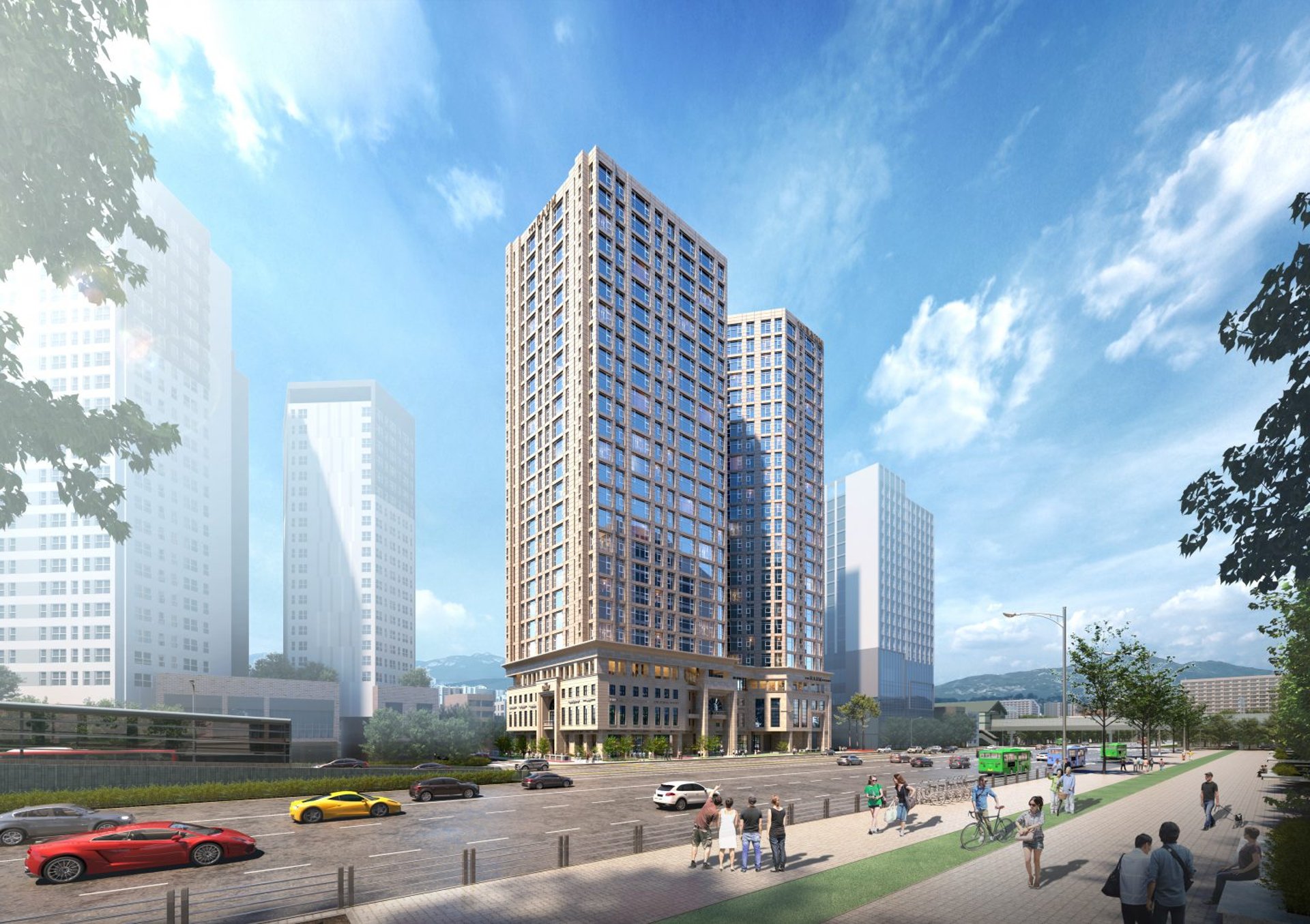 black and brown leather padded tub sofa