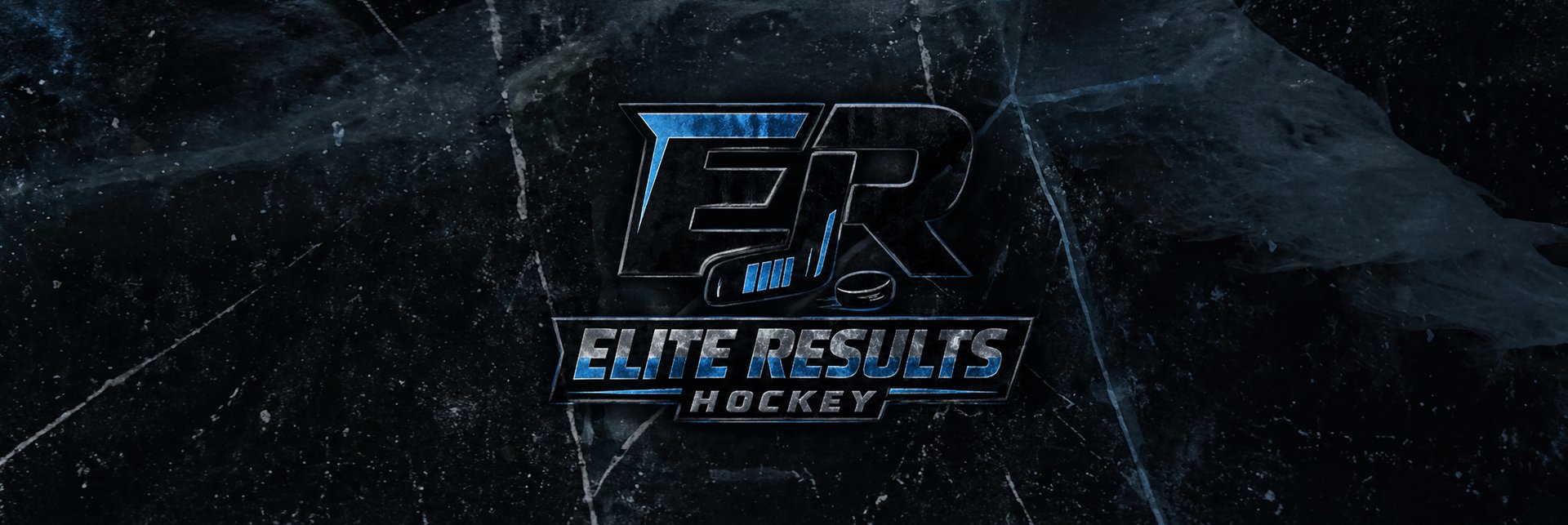 Cracked ice surface with blue veins and white streaks.