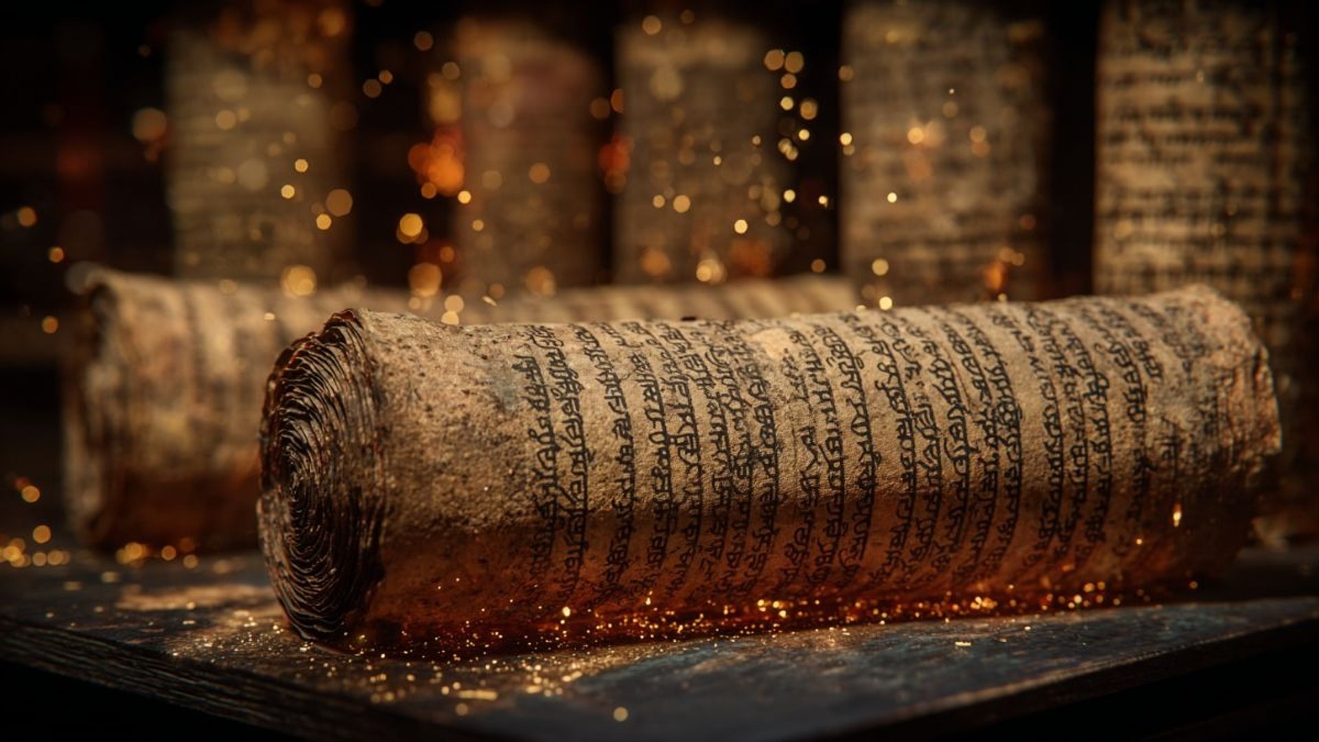 an abstract photo of a curved building with a blue sky in the background
