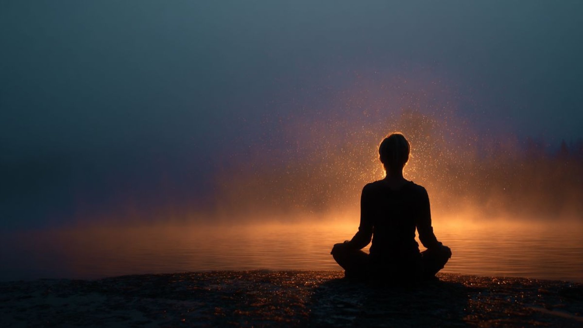 an abstract photo of a curved building with a blue sky in the background