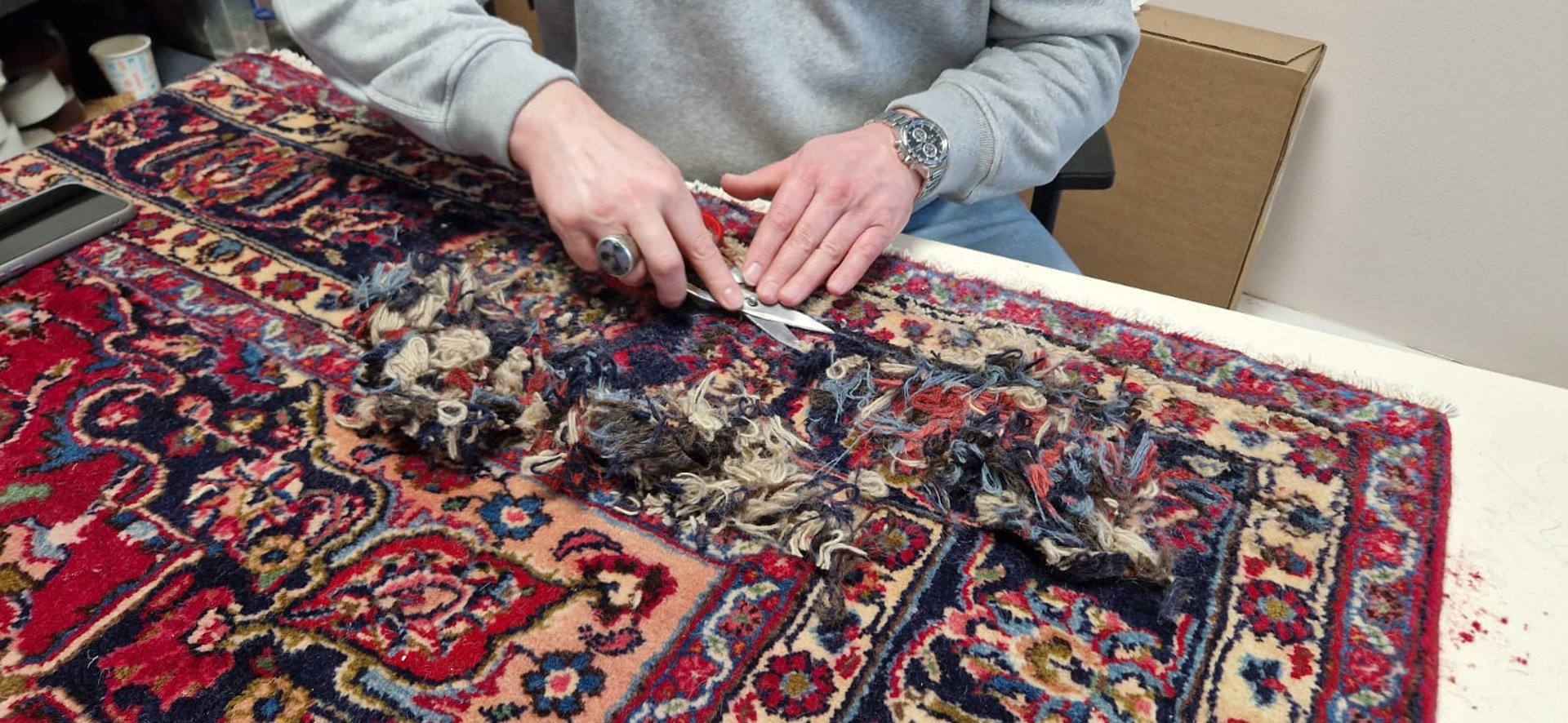 yellow blue and black coated wires