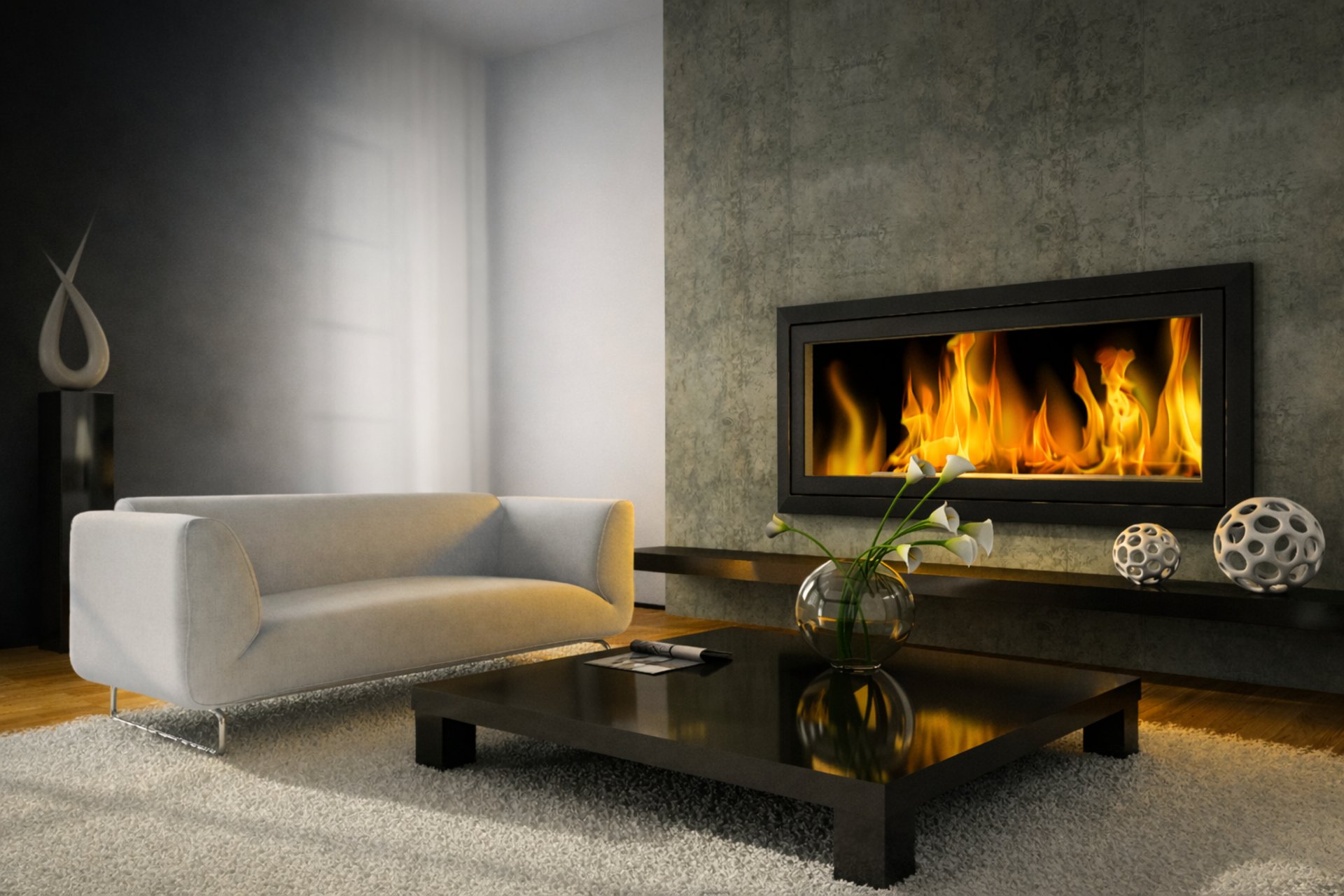 black and brown leather padded tub sofa