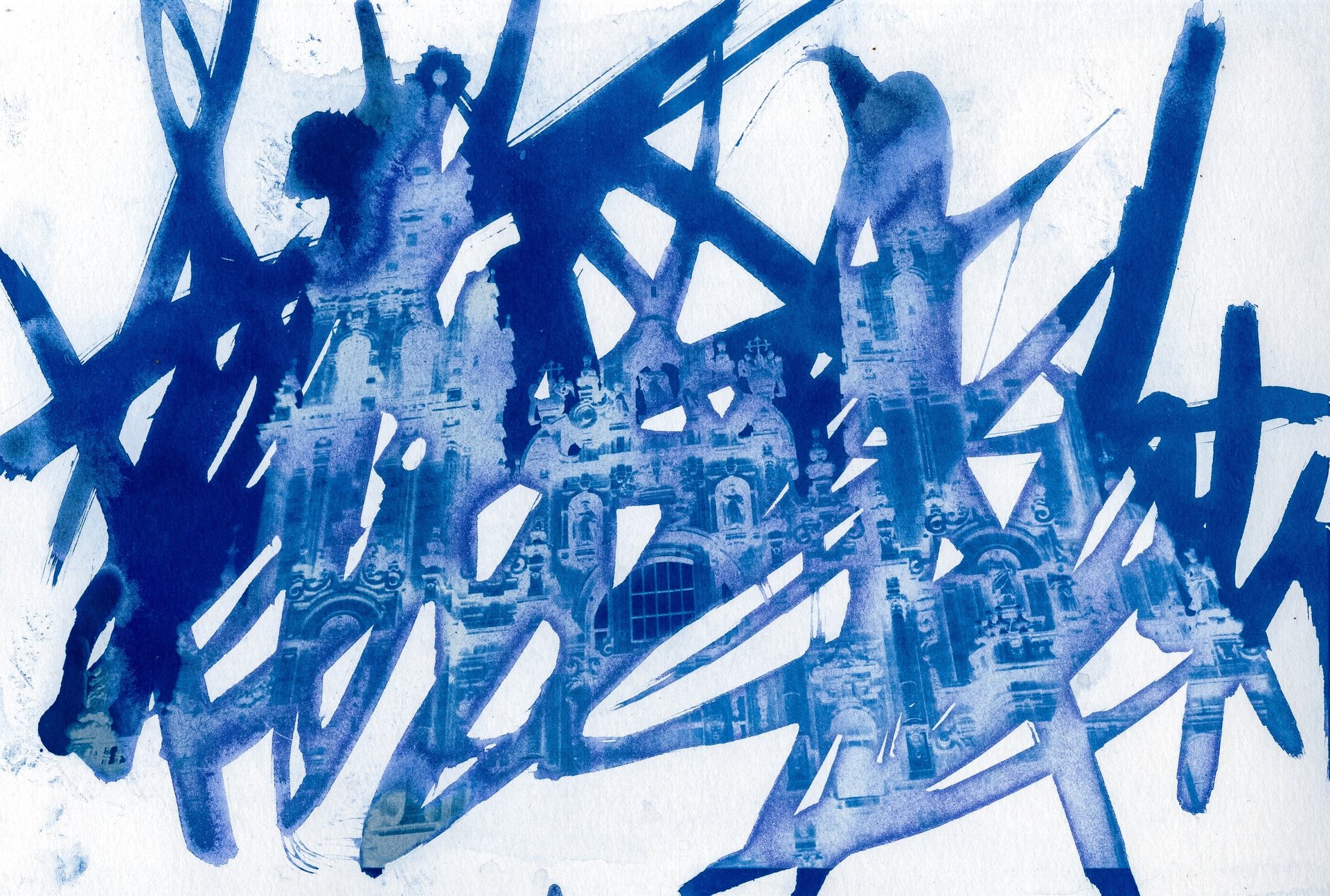 black blue and yellow textile