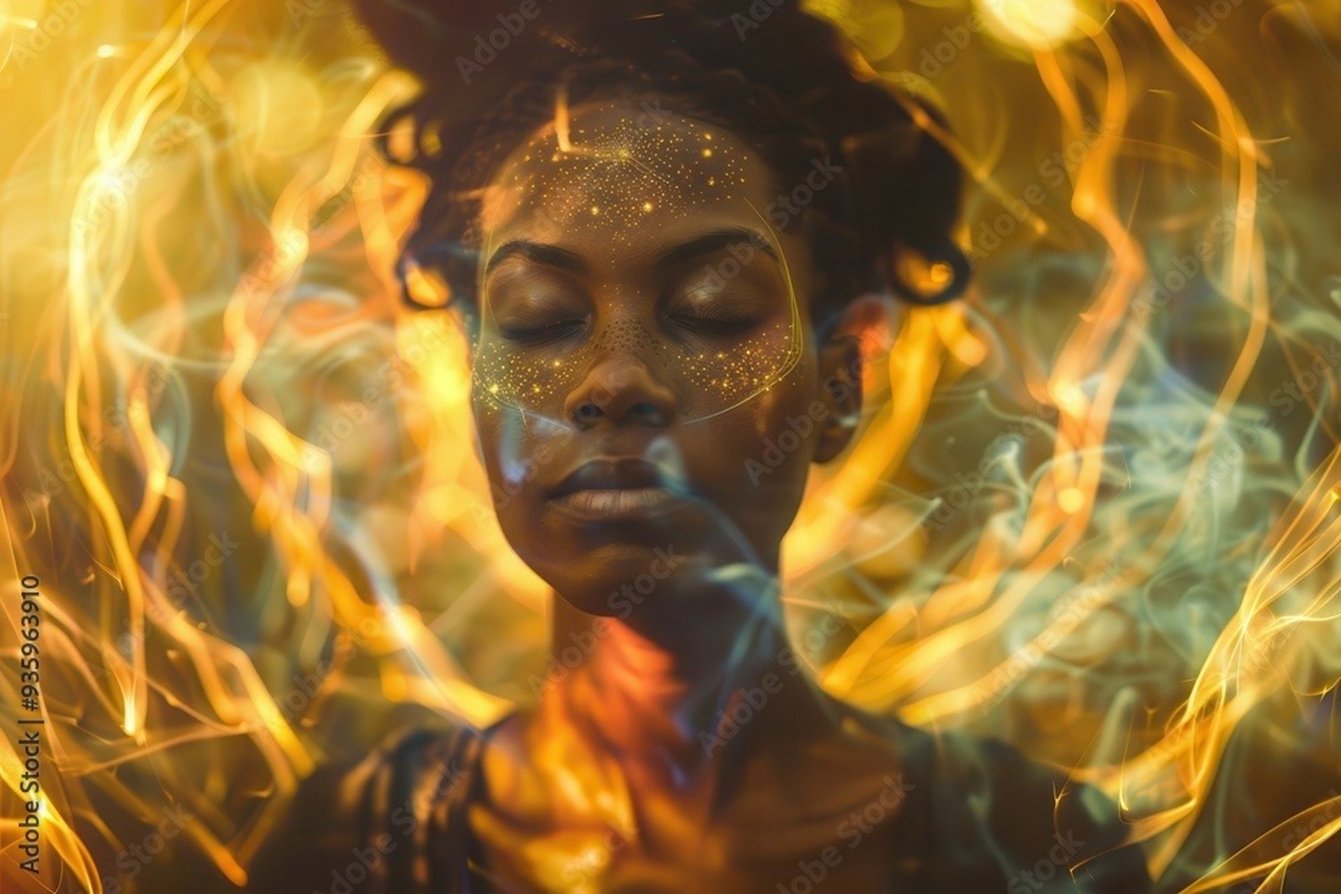 black blue and yellow textile