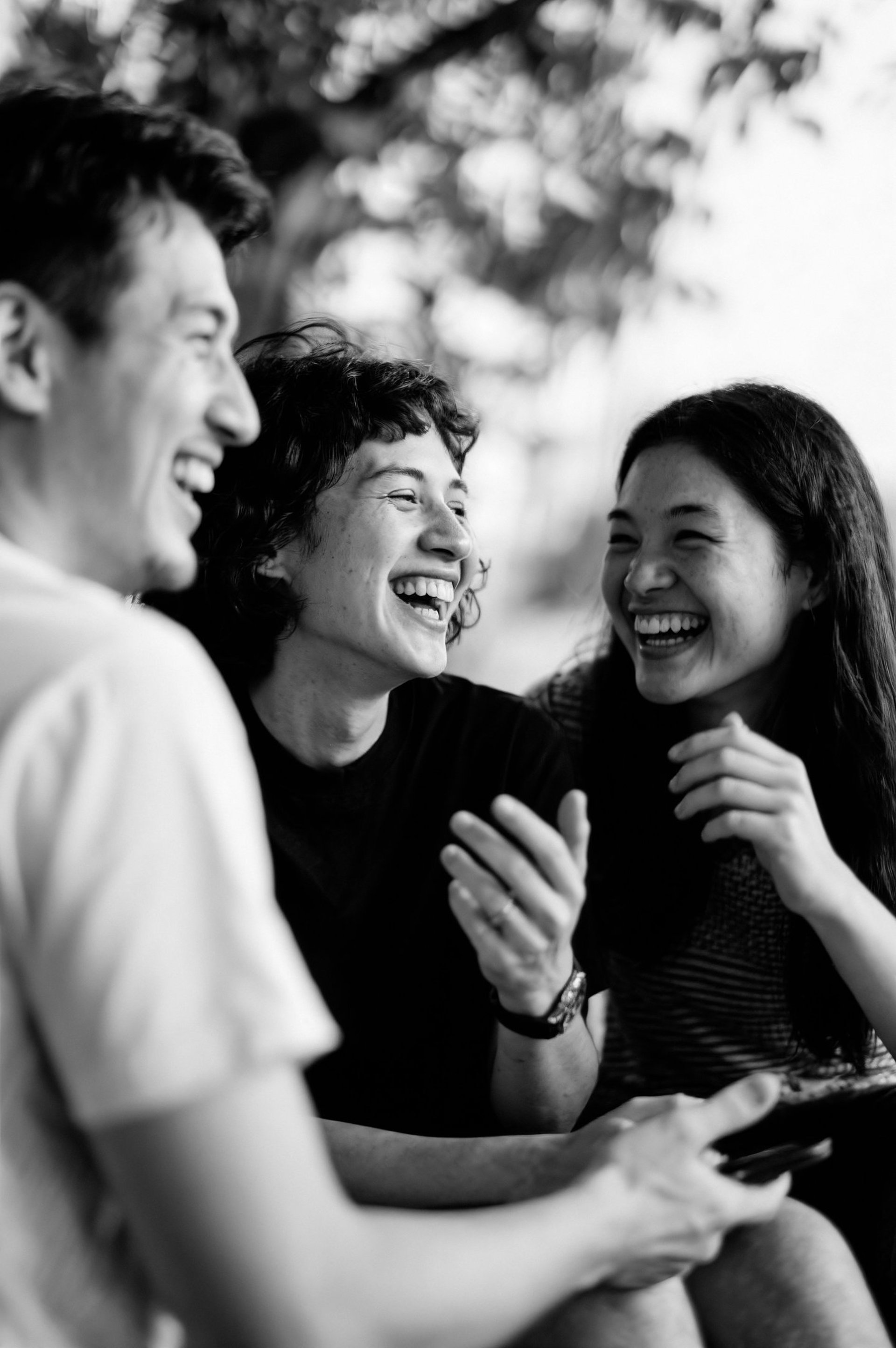 an abstract photo of a curved building with a blue sky in the background