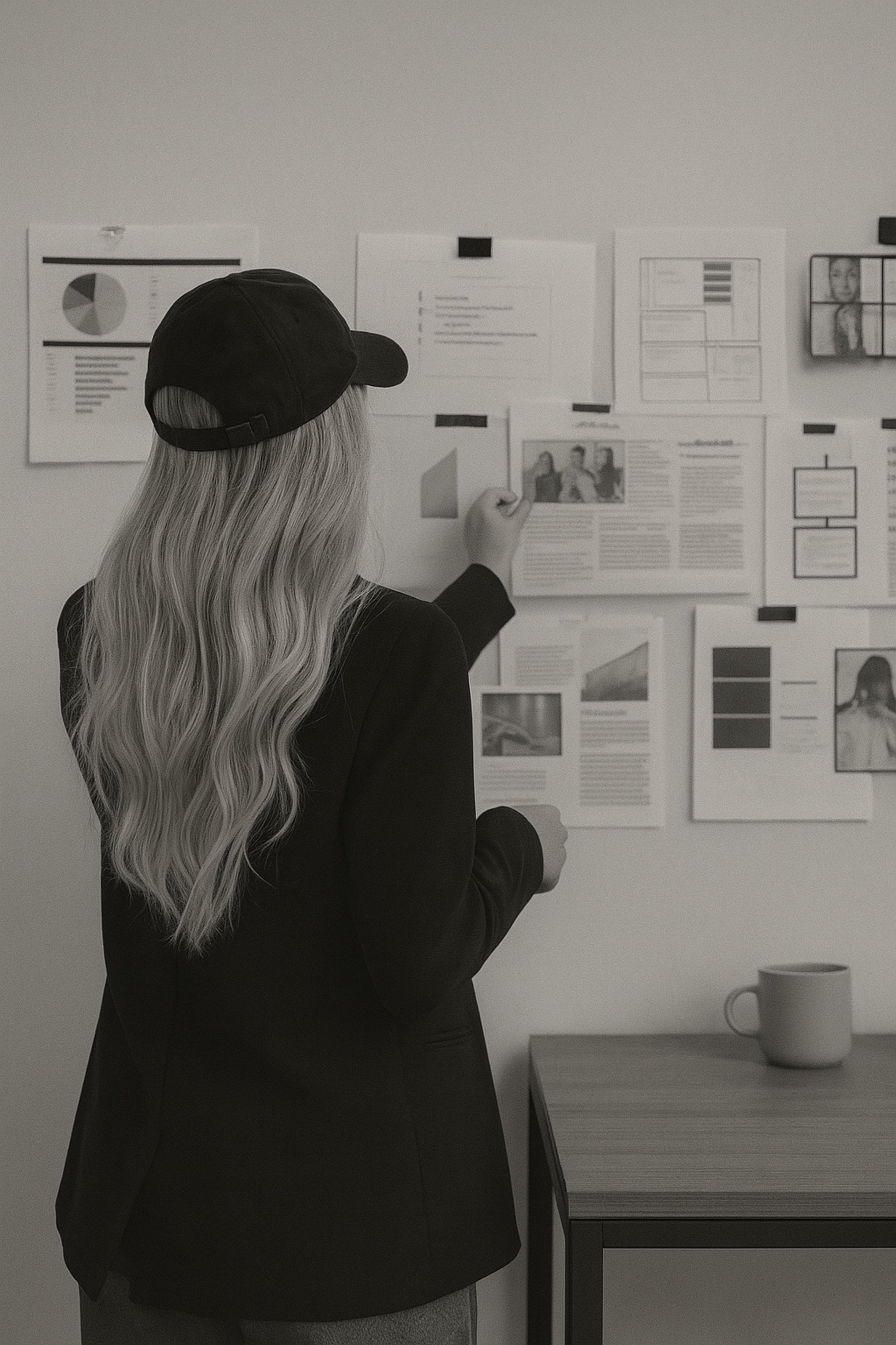 a blurry photo of a christmas tree with lights