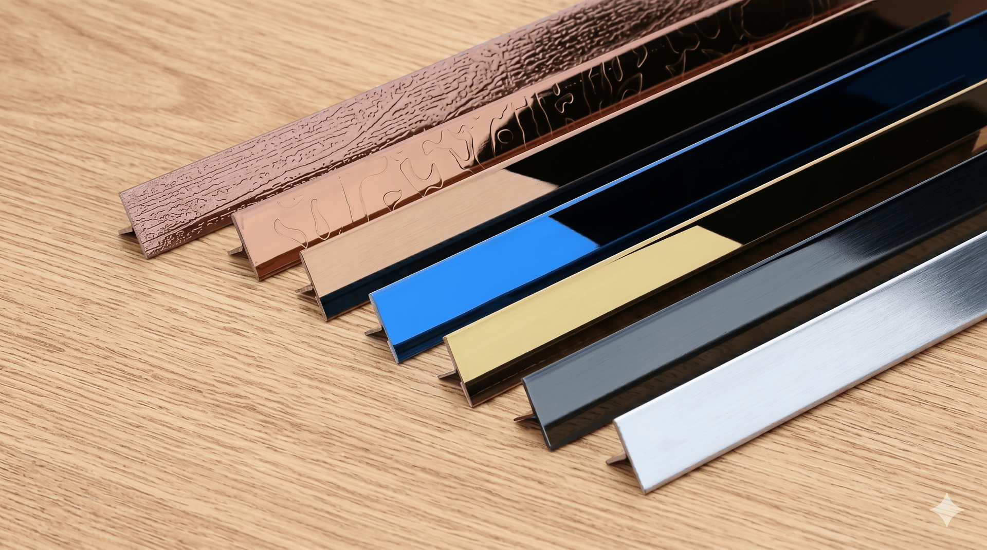 a pile of wooden planks laying on top of each other